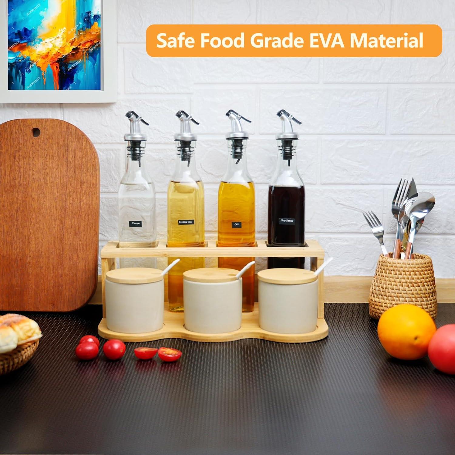 Forro de Estantería Antideslizante Wohomuke 38cm x 6m EVA