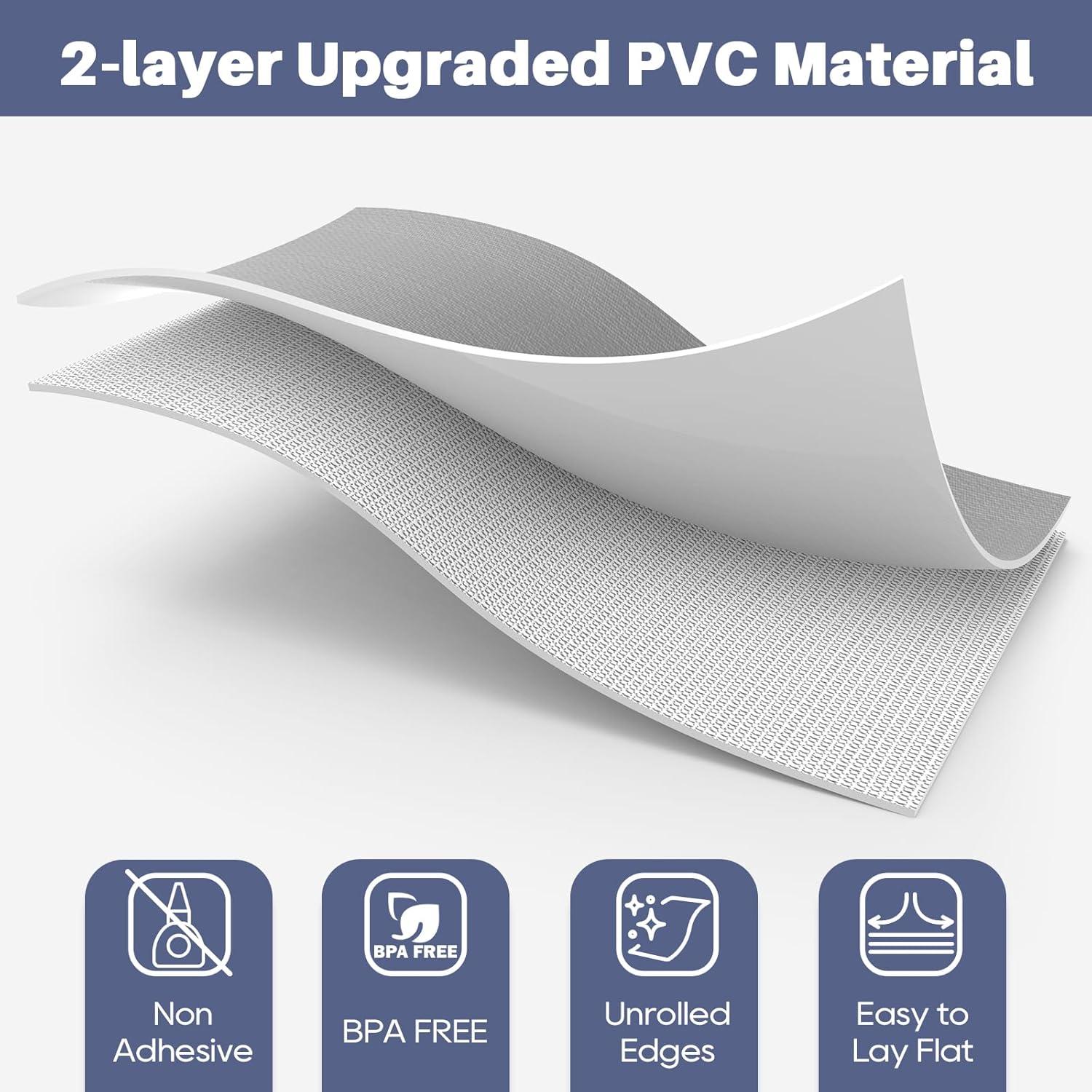 Forro de Cajón StaHom PVC Impermeable 30x300 cm Gris