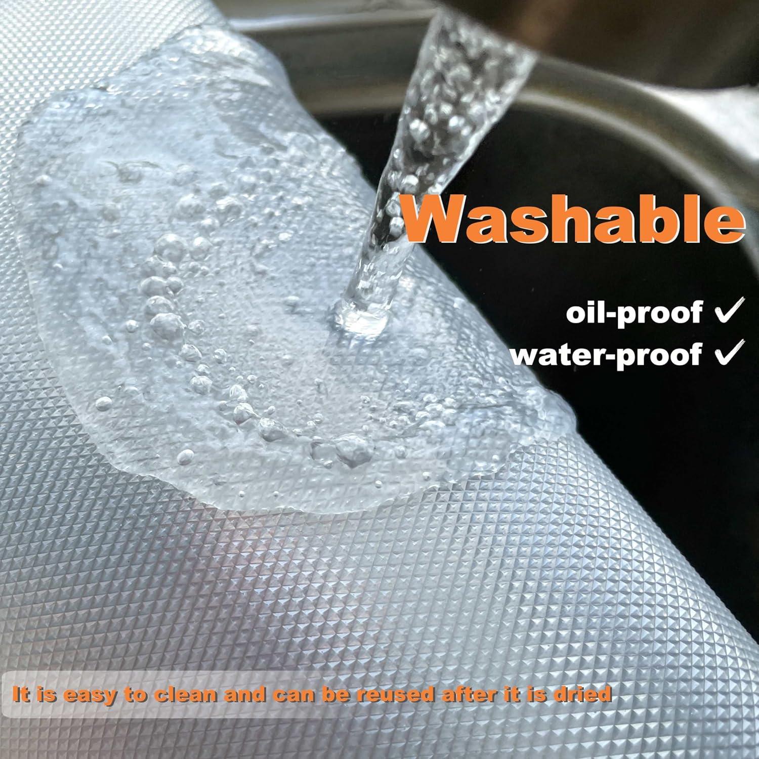 Forros de Estantes TINRRTL 30x150 cm Antideslizantes Impermeables