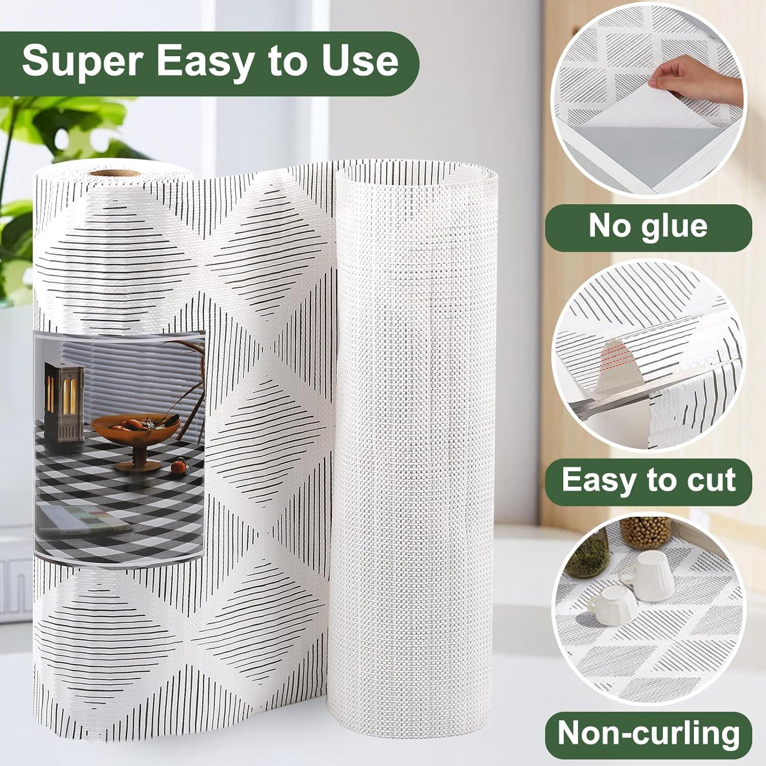 Forros Antideslizantes Insigoo para Gabinetes 30x600 cm Gris