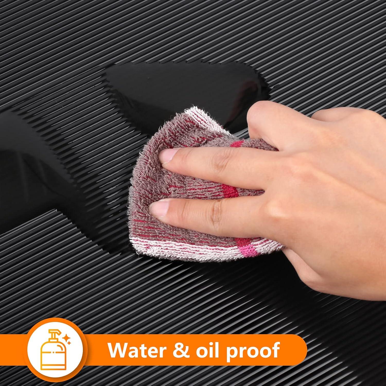 Forro de Estante Smartshelf 30x150 cm Negro EVA Antideslizante