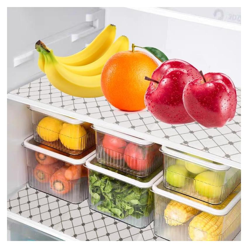 Forros para Cajones de Refrigerador Ouvlaiz 5 Paquetes 60x30 cm