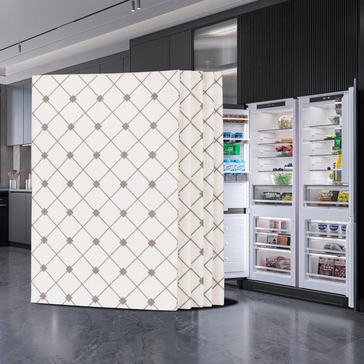 Forros para Cajones de Refrigerador Ouvlaiz 5 Paquetes 60x30 cm