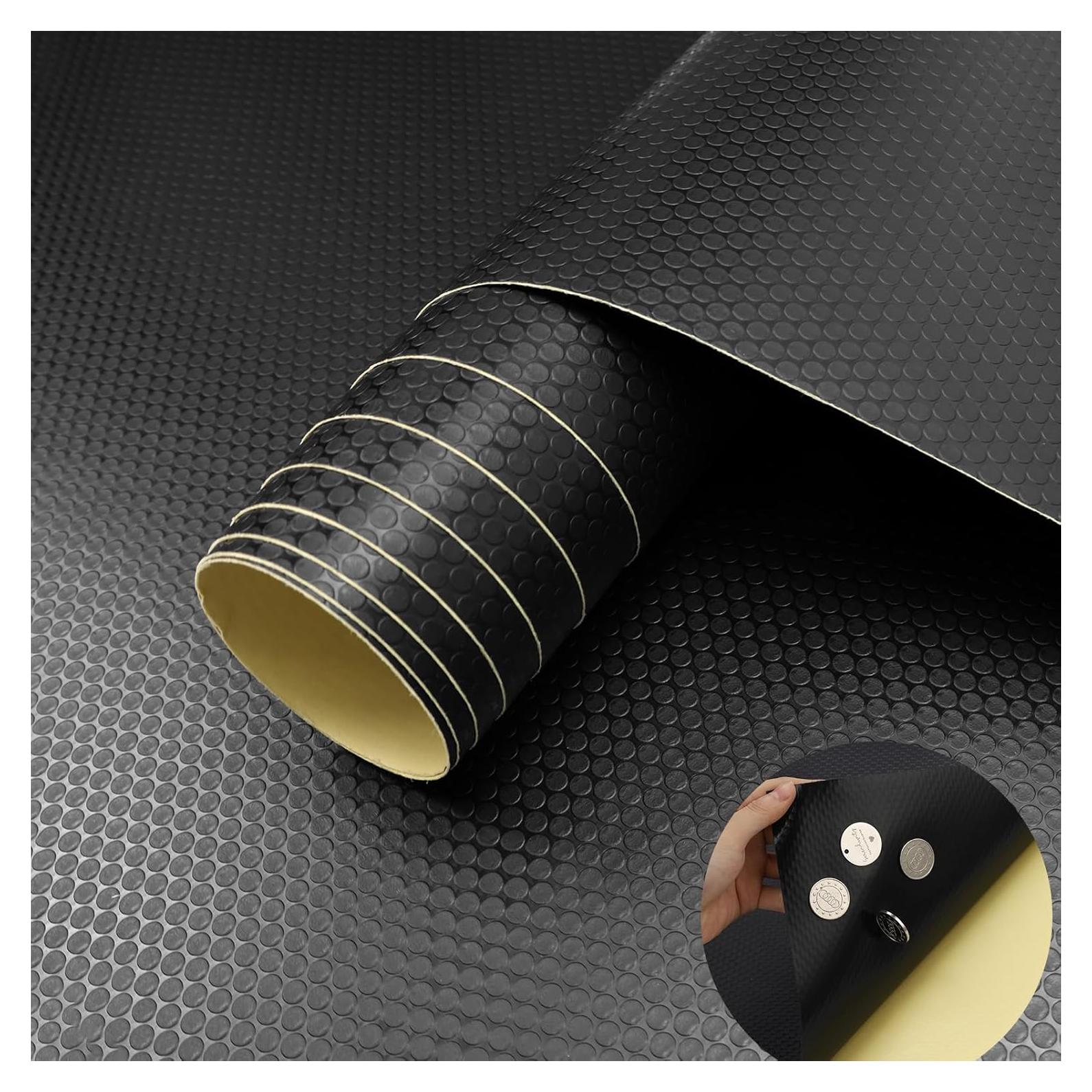 Forro Adhesivo para Estantes WochiTV 30x305 cm Negro EVA