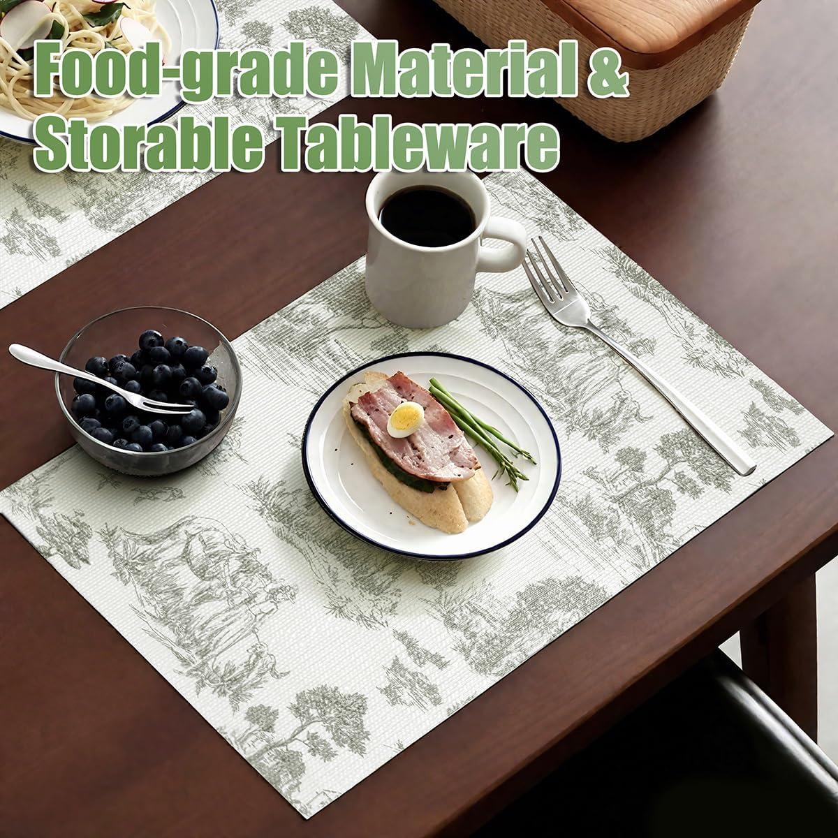 Forro de Estante Tatyanna Verde 30.48cm x 3.05m Antideslizante