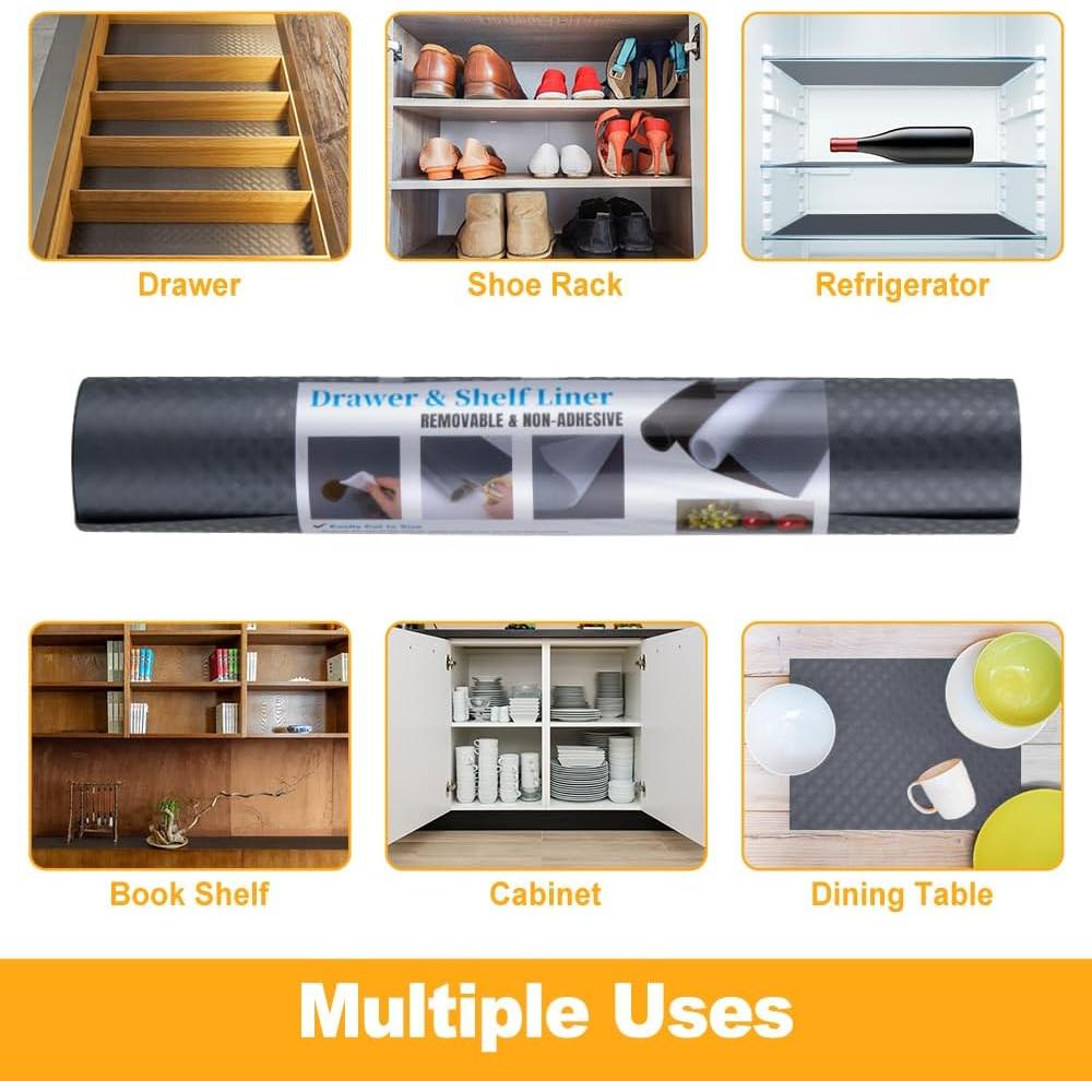 Forro Antideslizante para Estantes Corodo 44.5 cm x 6.1 m