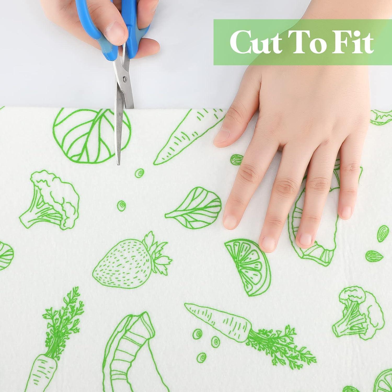 Forros de Estante Refrigerador Amyhill 10 Pcs 60x30 cm Lavables