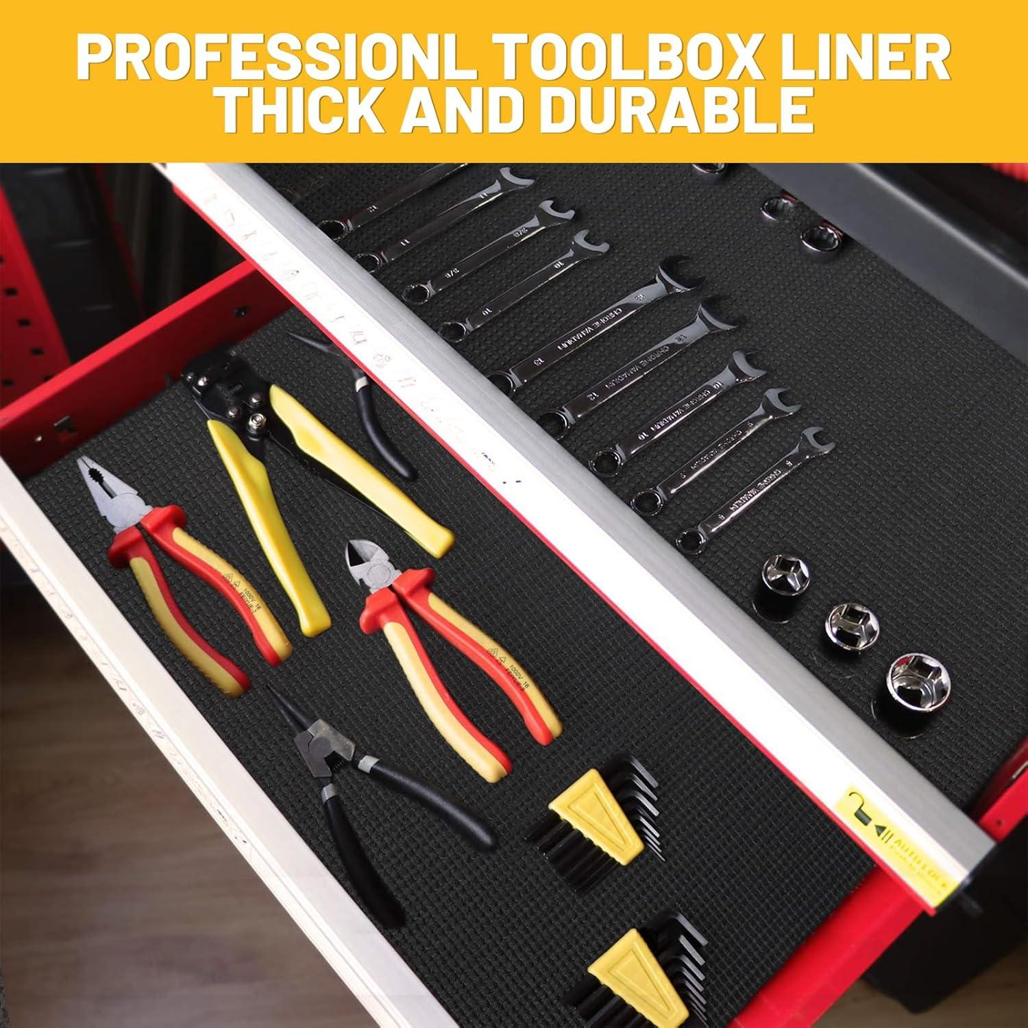 Forro de Caja de Herramientas Profesional Fyrstliyn 45x731cm Antideslizante