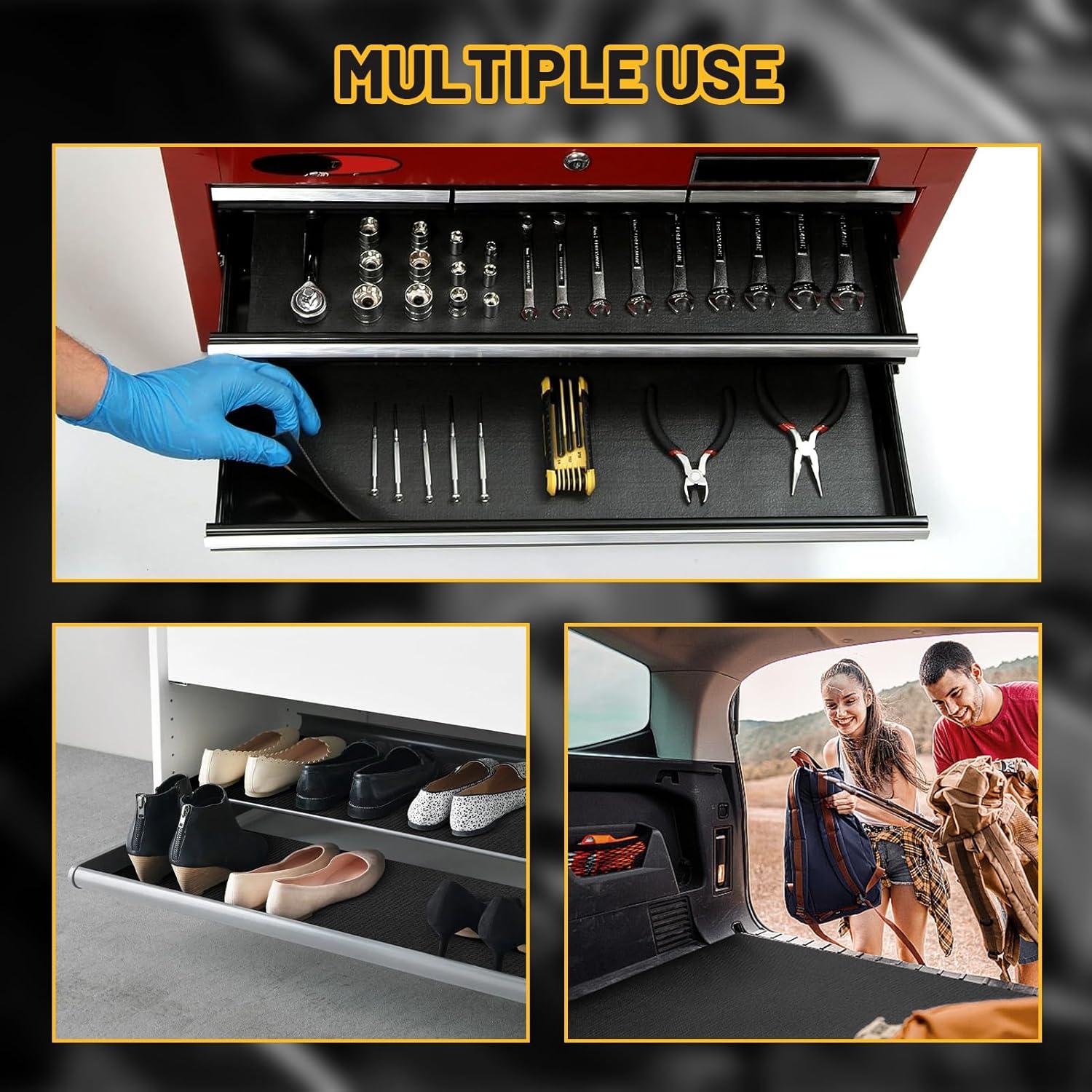 Forro de Caja de Herramientas Profesional Fyrstliyn 45x731cm Antideslizante