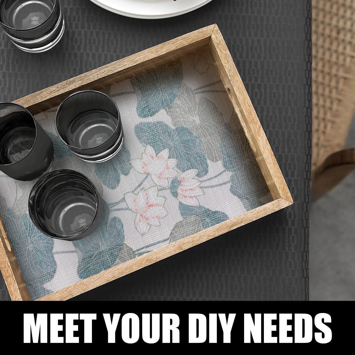 Forro de Estante Antideslizante Amiitay Floral 30.48x300 cm