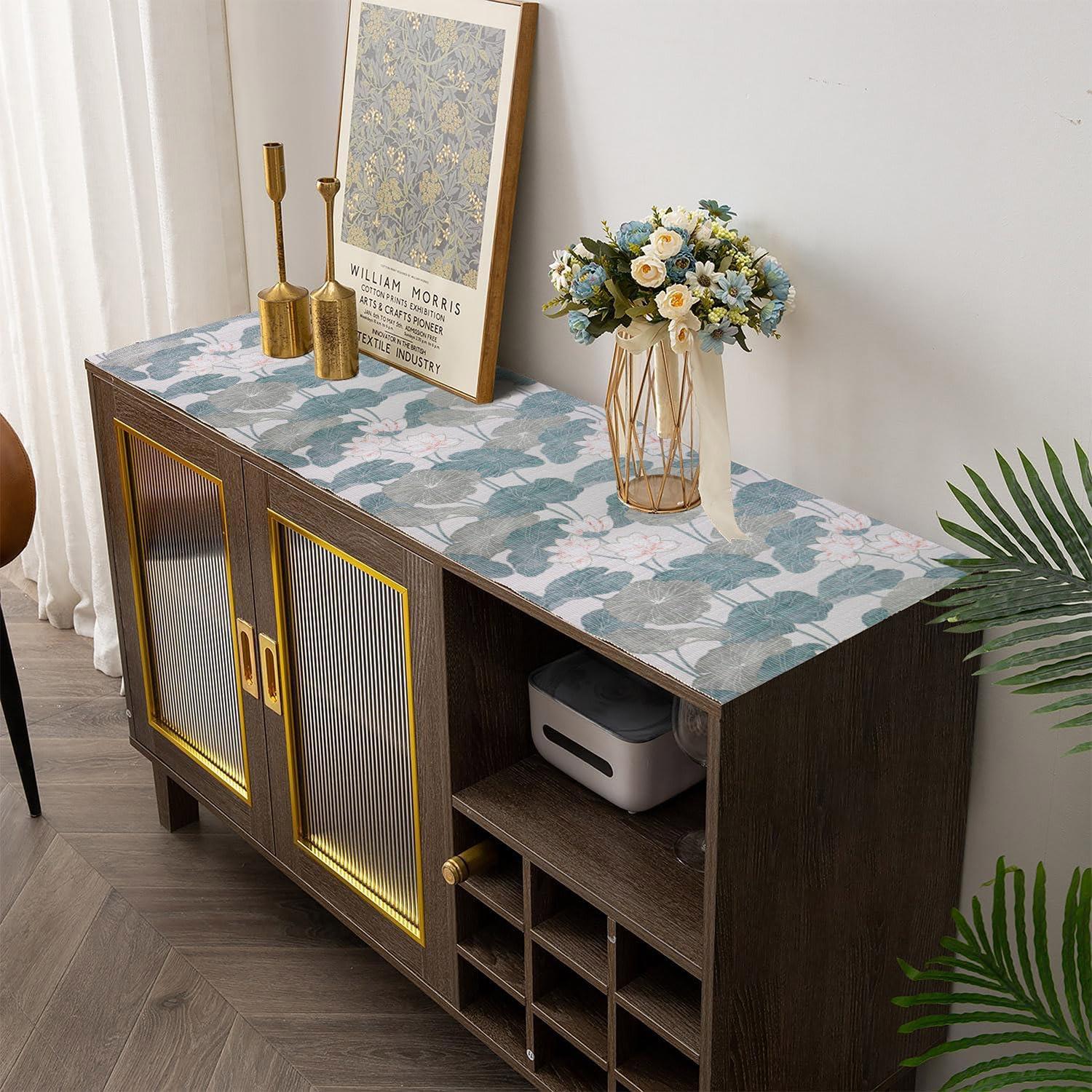 Forro de Estante Antideslizante Amiitay Floral 30.48x300 cm