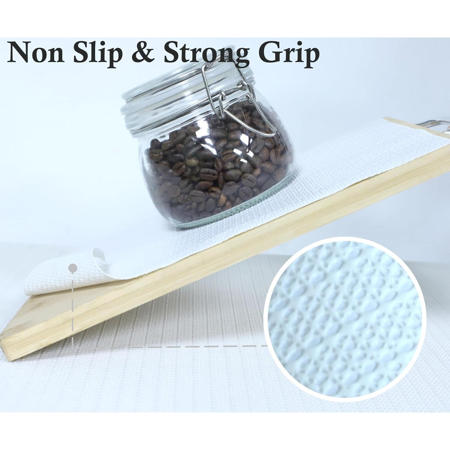 Forros de Estantes Antideslizantes GMCOZY 45.72x609.6 cm PVC