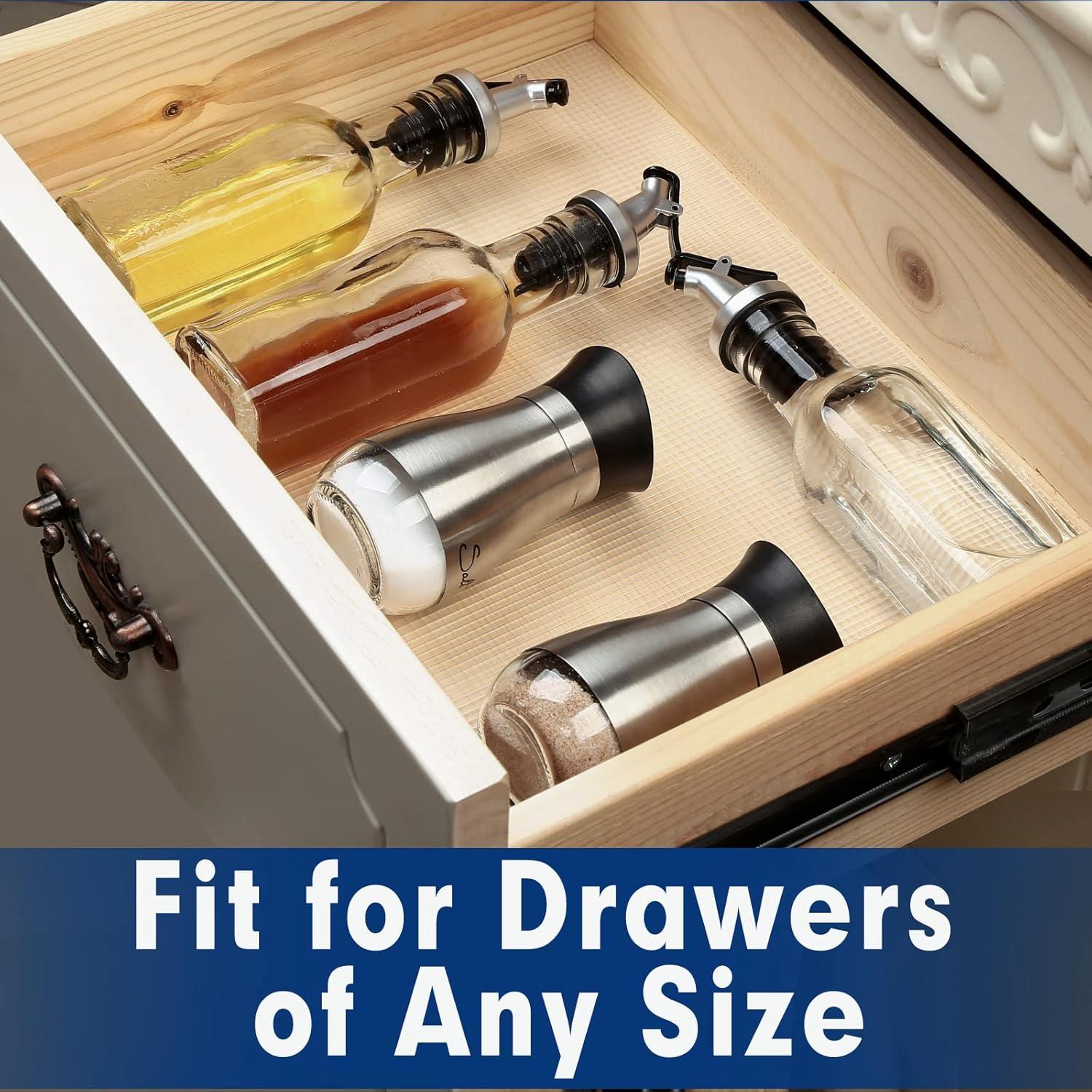 Forro de Estante Iwtmm 30.48x304.8cm Antideslizante Transparente