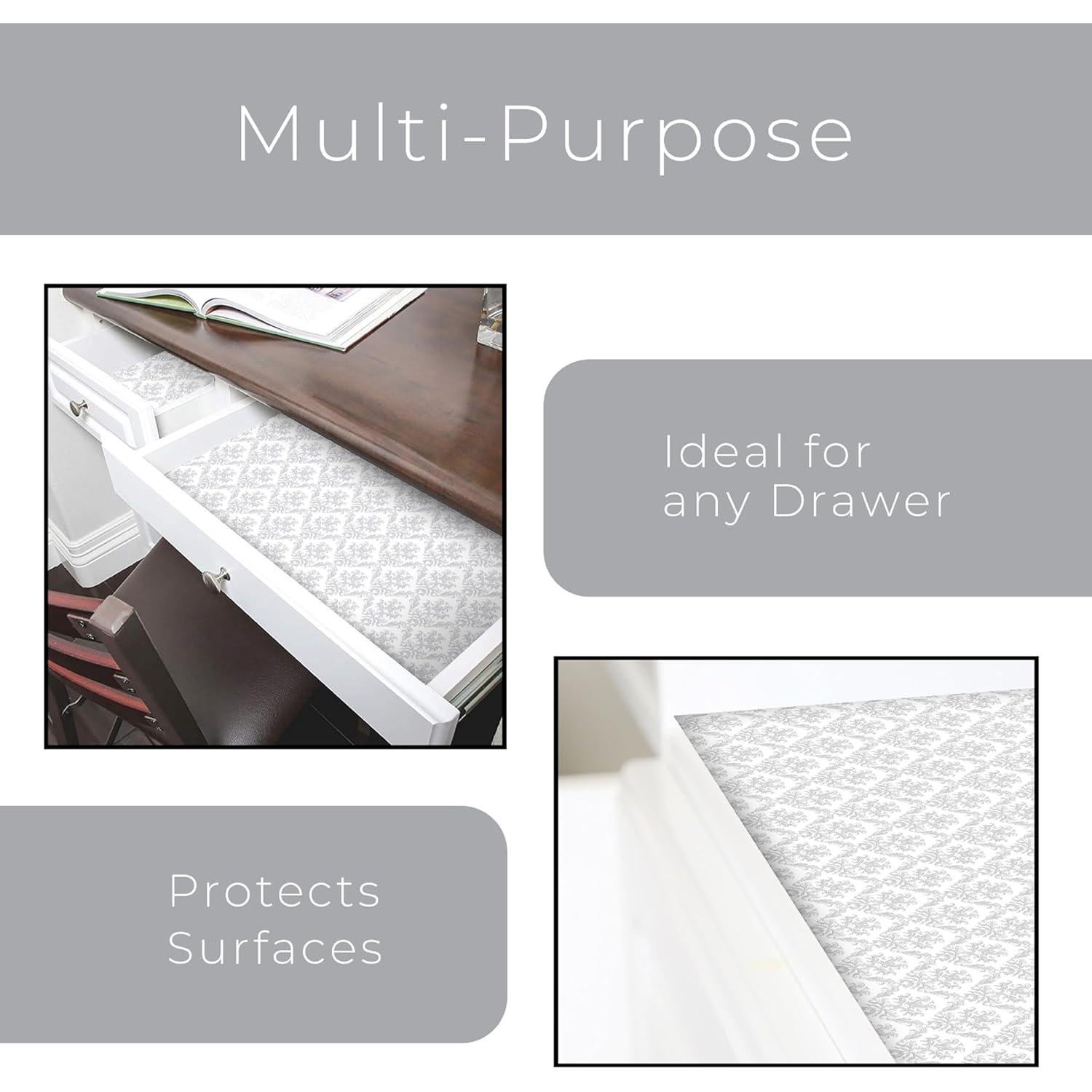 Forro de Estante Antideslizante Smart Design 30.48 cm x 3.05 m