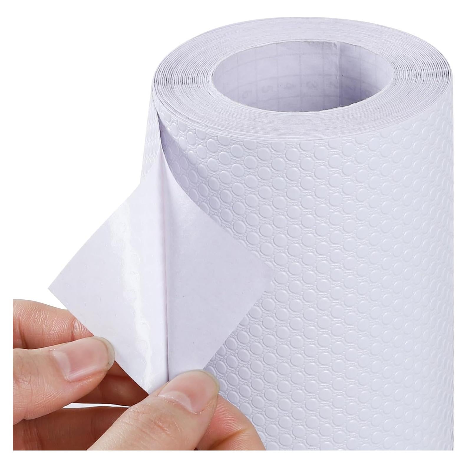 Forro de Estante Autoadhesivo PaBUSIOr Blanco 11cm x 736.6cm