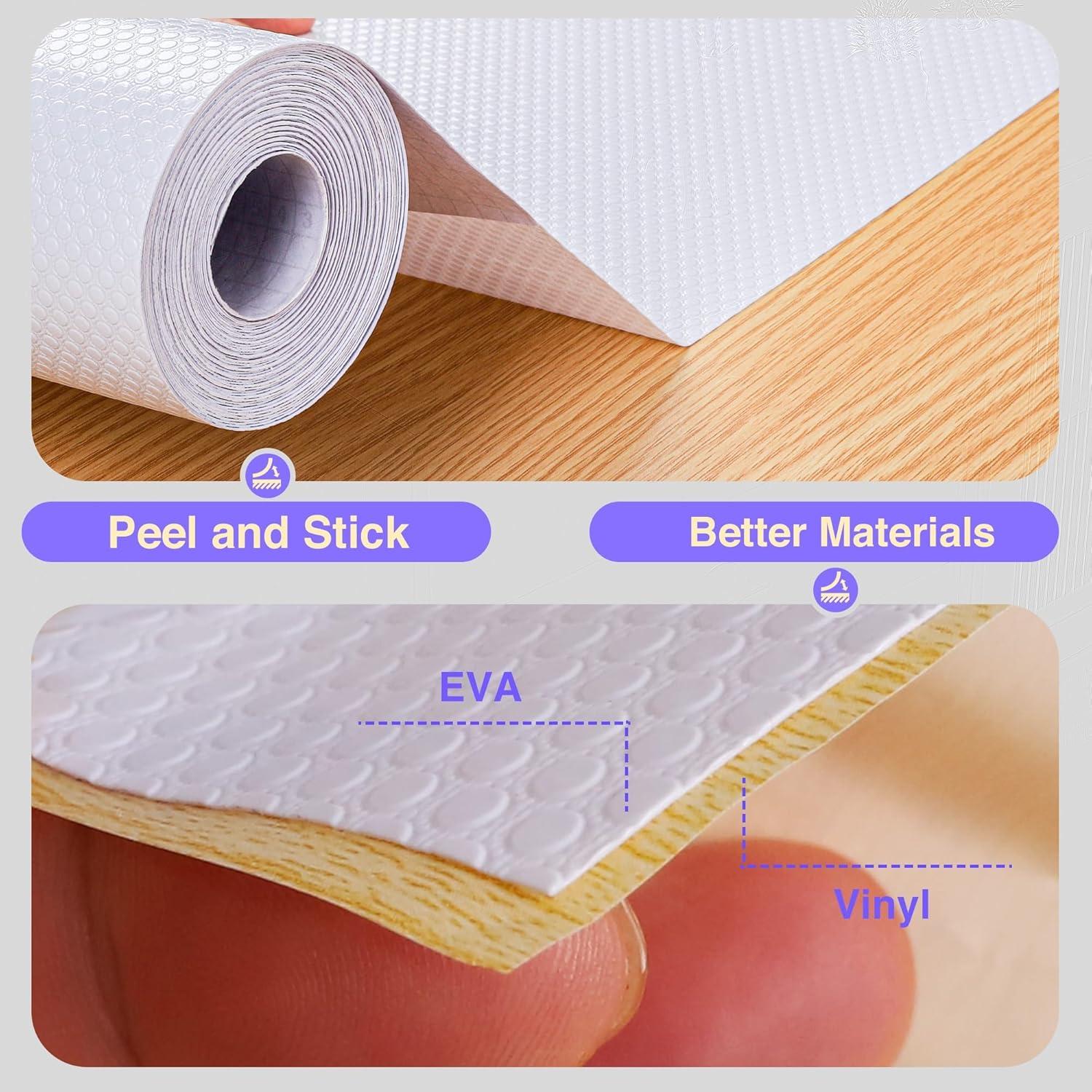 Forro de Estante Autoadhesivo PaBUSIOr Blanco 11cm x 736.6cm