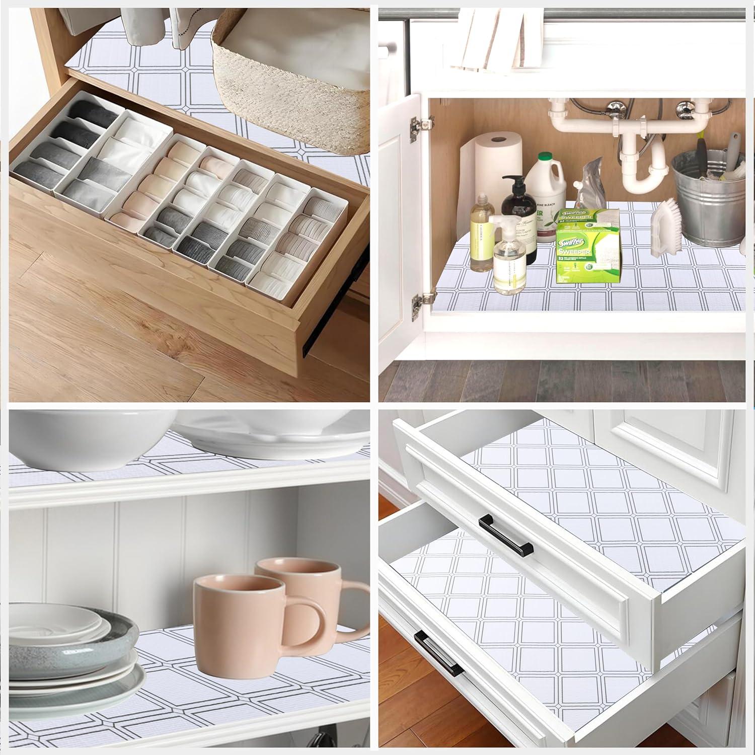 Forro de Estante Antideslizante GMAEURL 50cm x 7.3m Geométrico