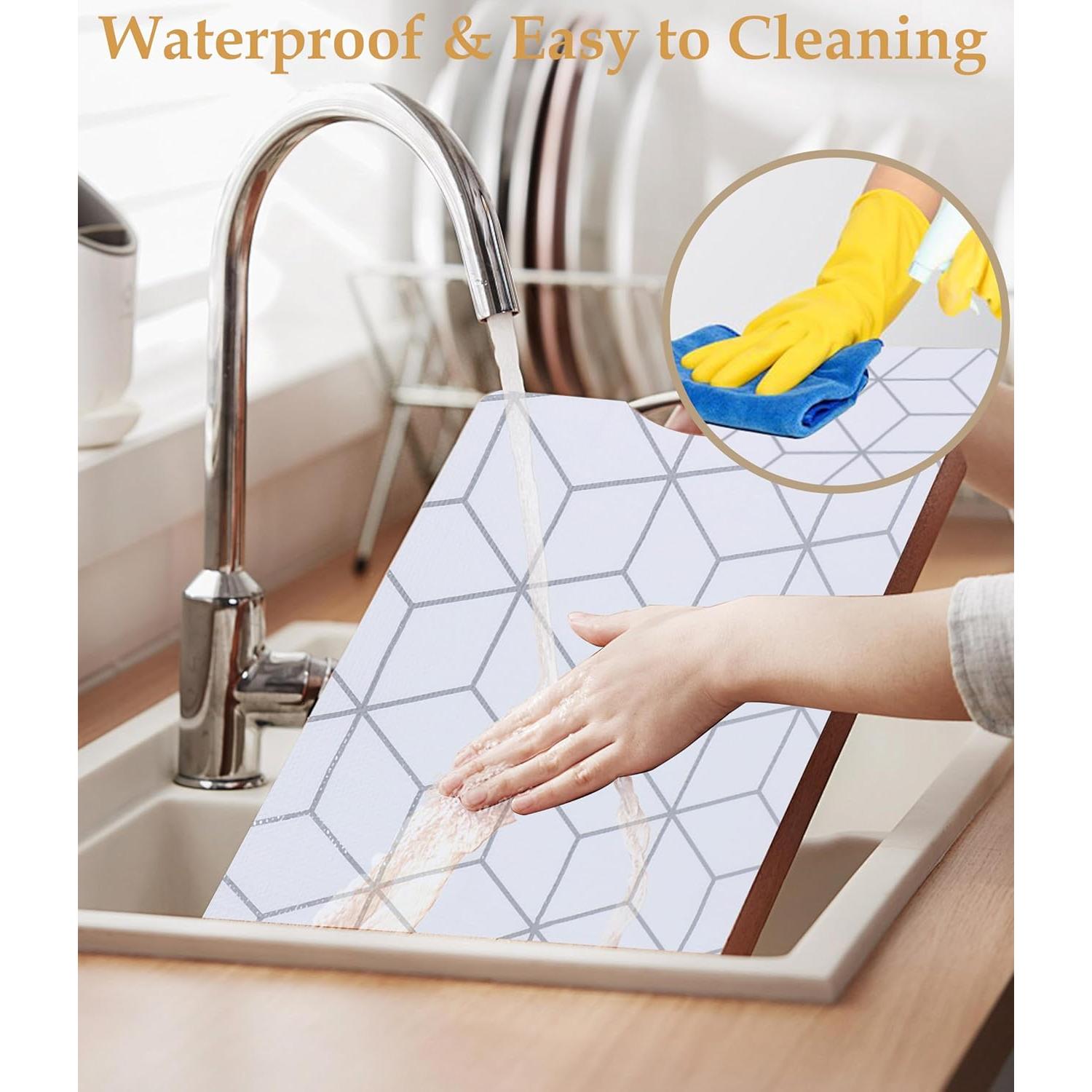 Forro Antideslizante para Cajones GMCOZY 30.48 cm x 6.096 m Blanco