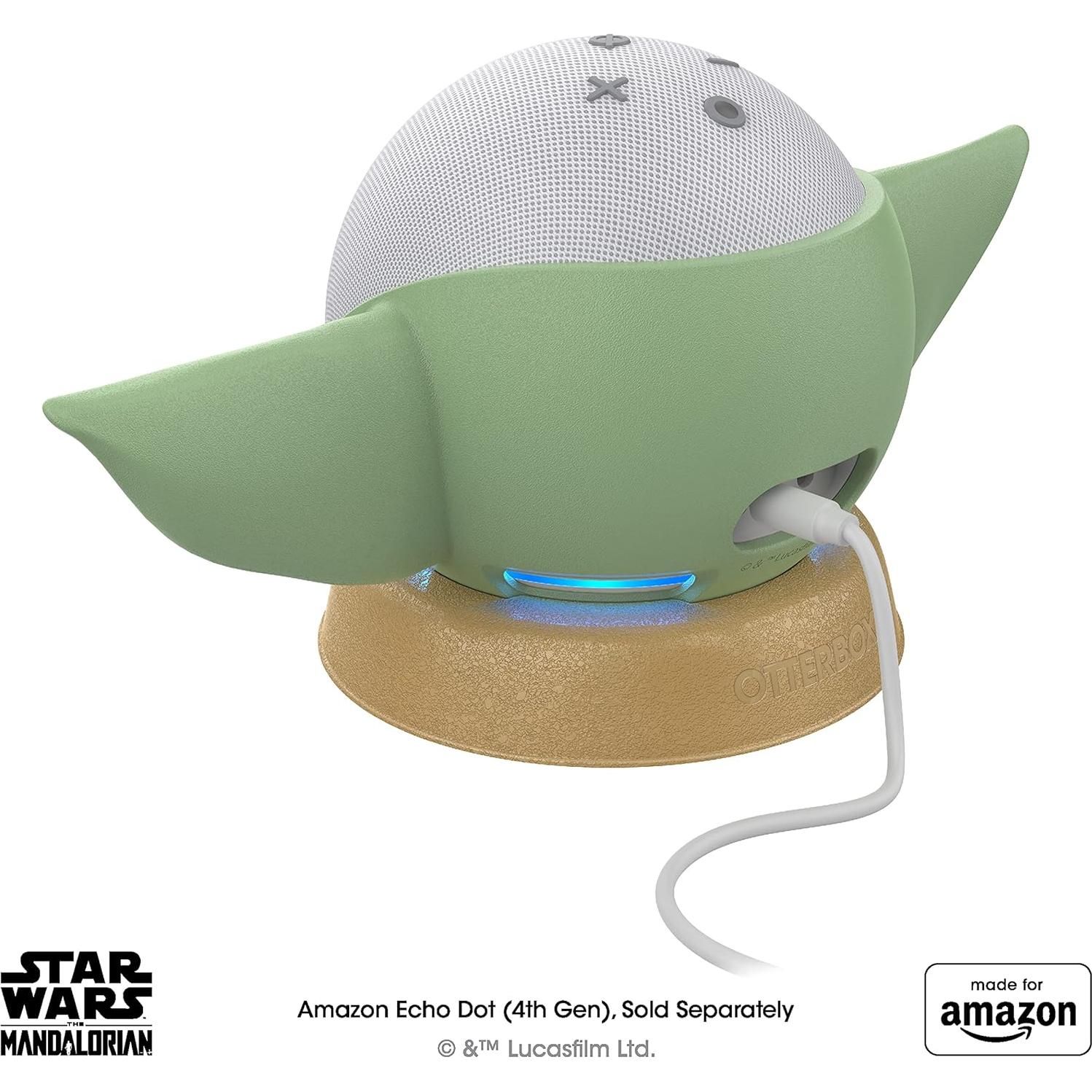 Soporte Baby Grogu para Amazon Echo Dot 4ta y 5ta Gen
