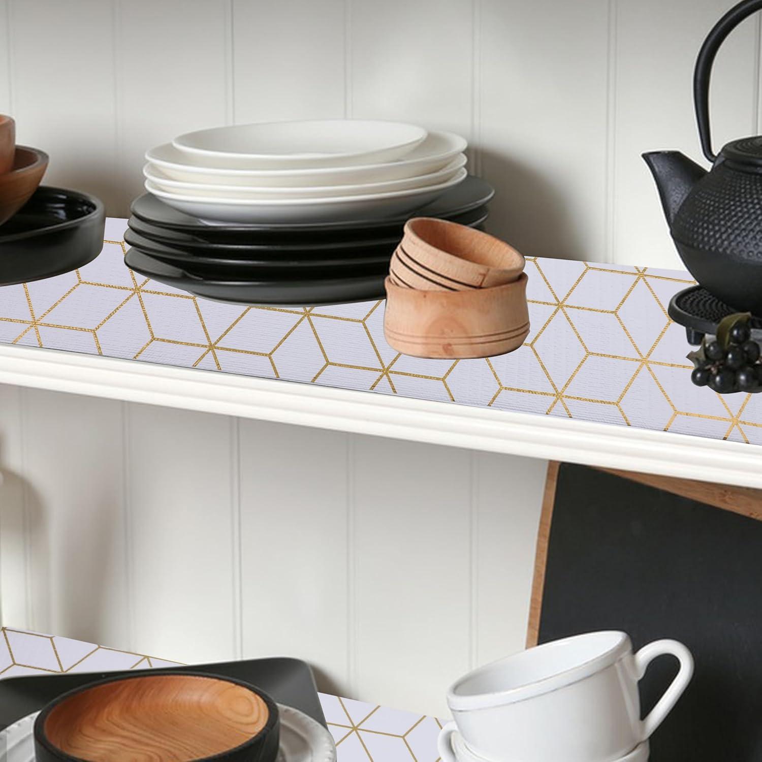 Forro de Estante Antideslizante GMCOZY 10cm x 7.3m Impermeable