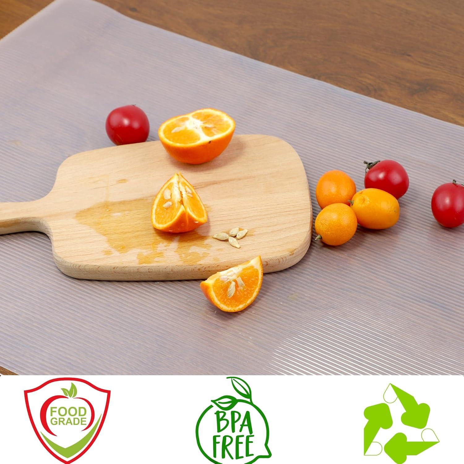 Forro de Estante Antideslizante GMCOZY 35.56 cm x 6.1 m Transparente