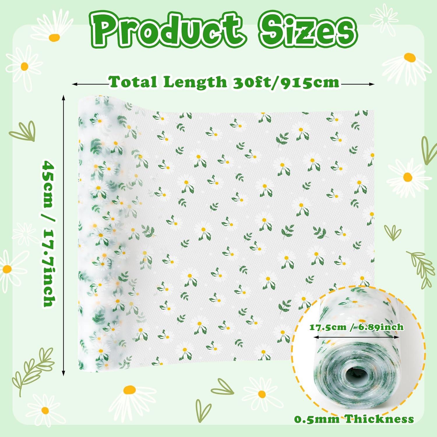 Forro de Cajón GQIRIL 360cm x 45cm Impermeable Floral