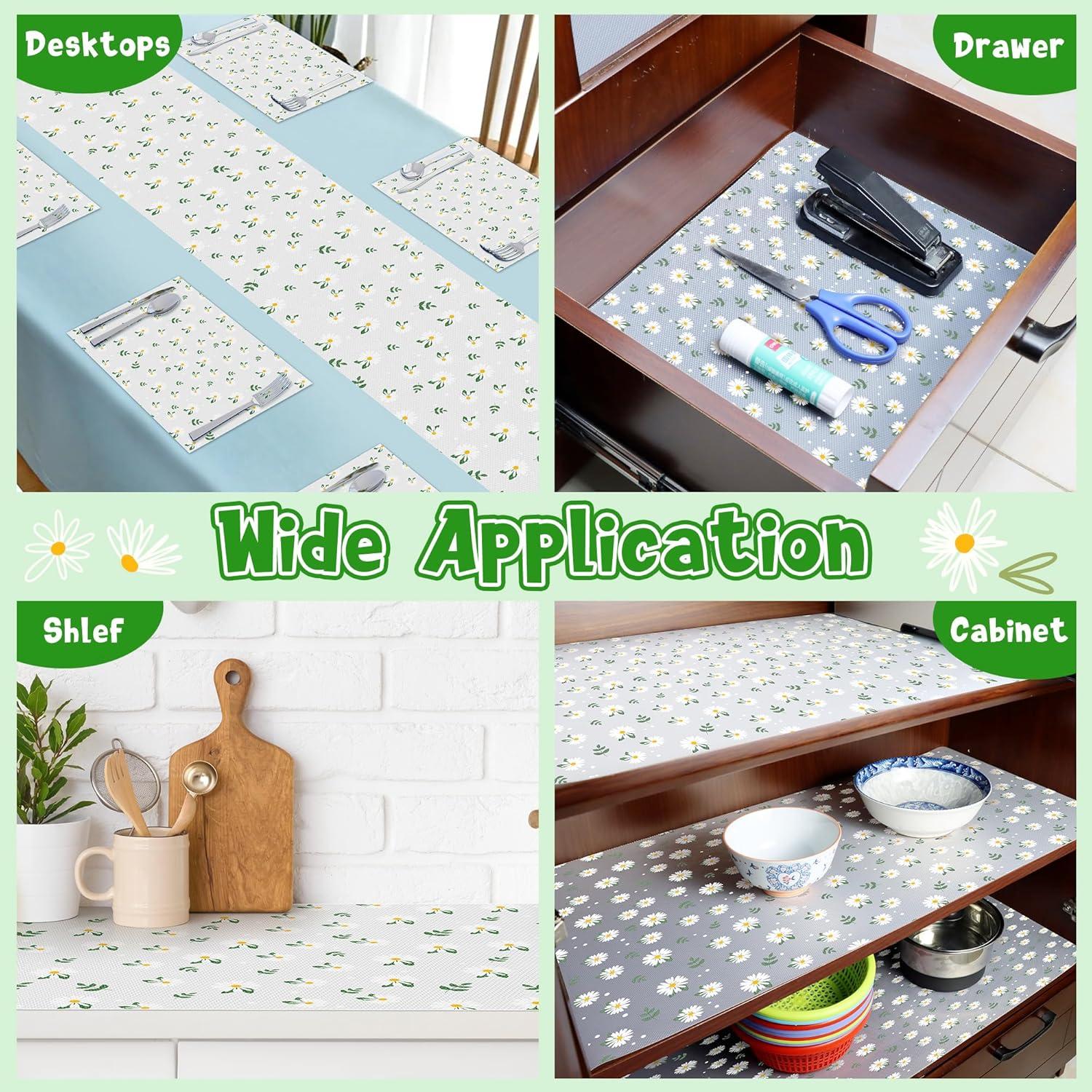 Forro de Cajón GQIRIL 360cm x 45cm Impermeable Floral