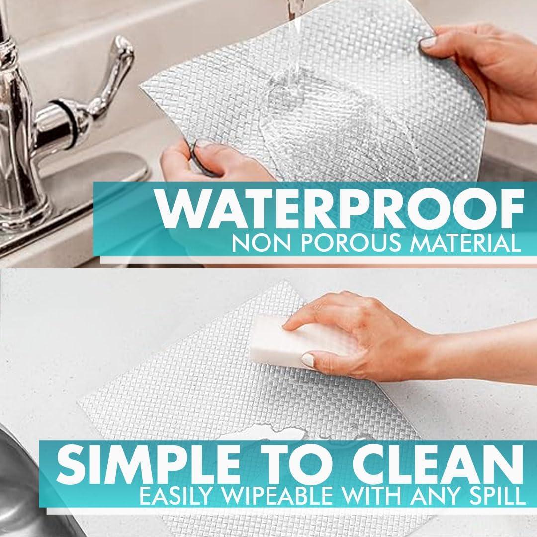 Forro de Estante Antideslizante NextClimb 30.48x9.14m PVC Blanco