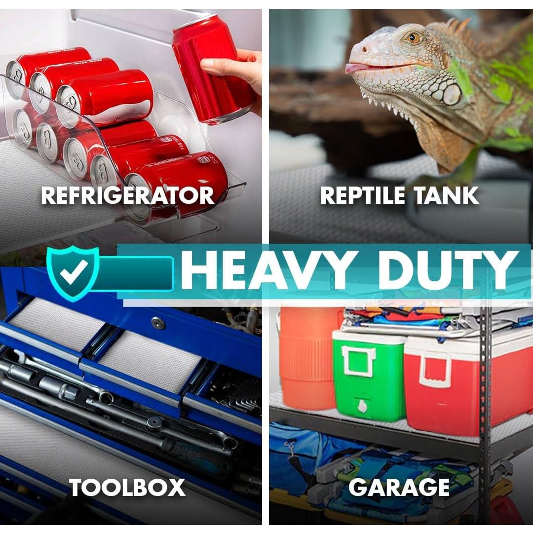 Forro de Estante Antideslizante NextClimb 30.48x9.14m PVC Blanco