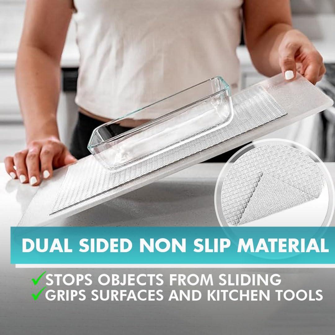 Forro de Estante Antideslizante NextClimb 30.48x9.14m PVC Blanco