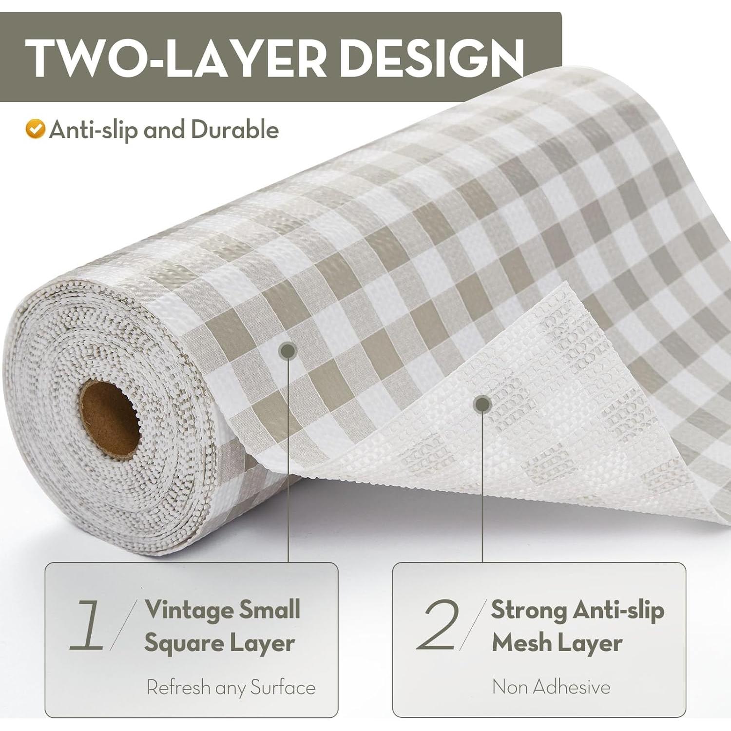 Forro Antideslizante Aohoofull 30cm x 610cm Verde PVC