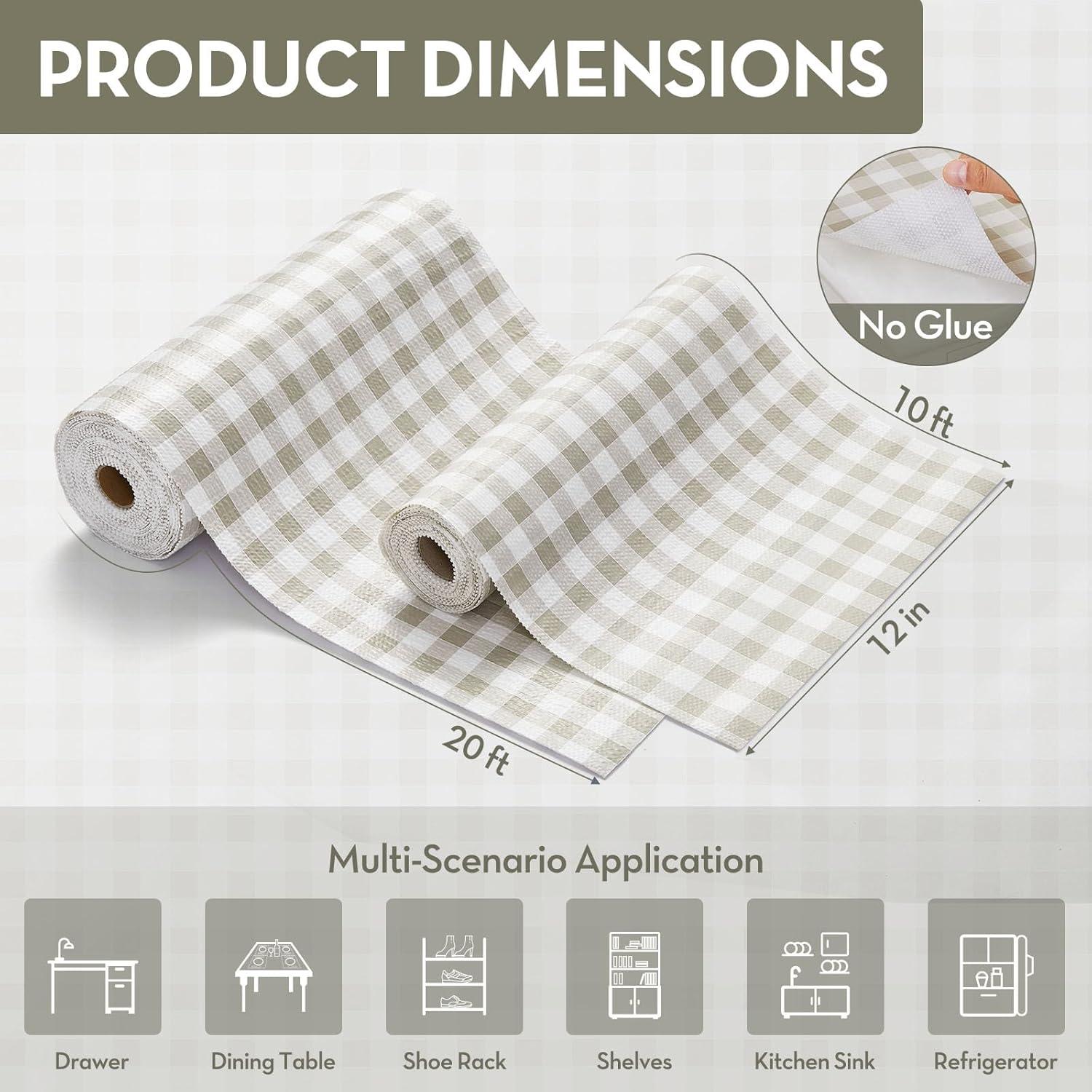 Forro Antideslizante Aohoofull 30cm x 610cm Verde PVC