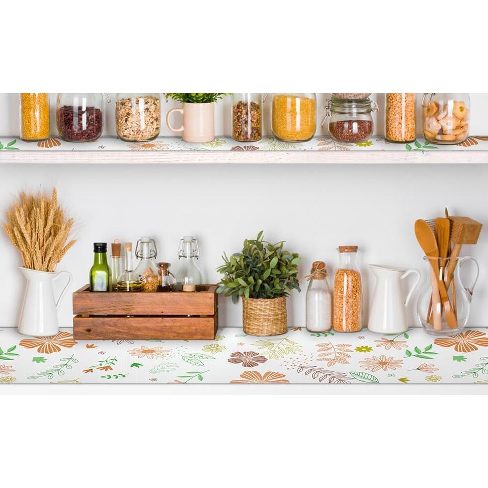 Forro de Estante Antideslizante DwellAid 45.7x243.8 cm Multicolor