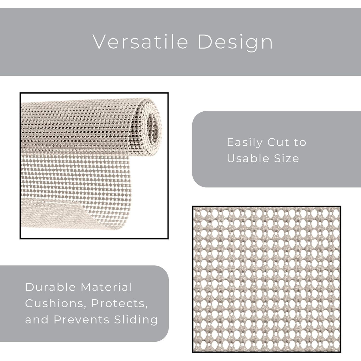 Forro de Estante Antideslizante Smart Design 45.72x152.4 cm Taupe