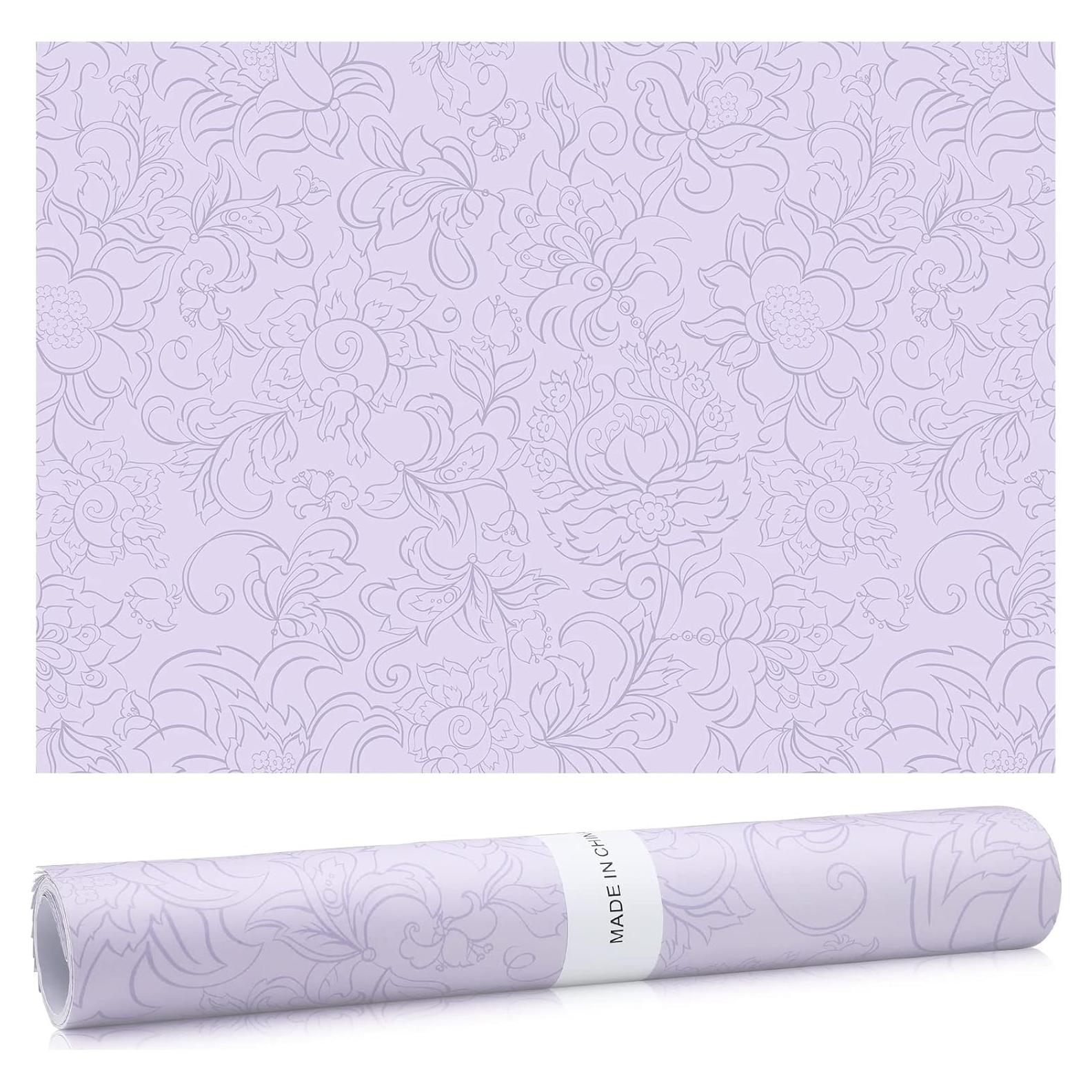 10 Hojas Forros Aromatizados Gersoniel Lavanda 49.5x35.6cm