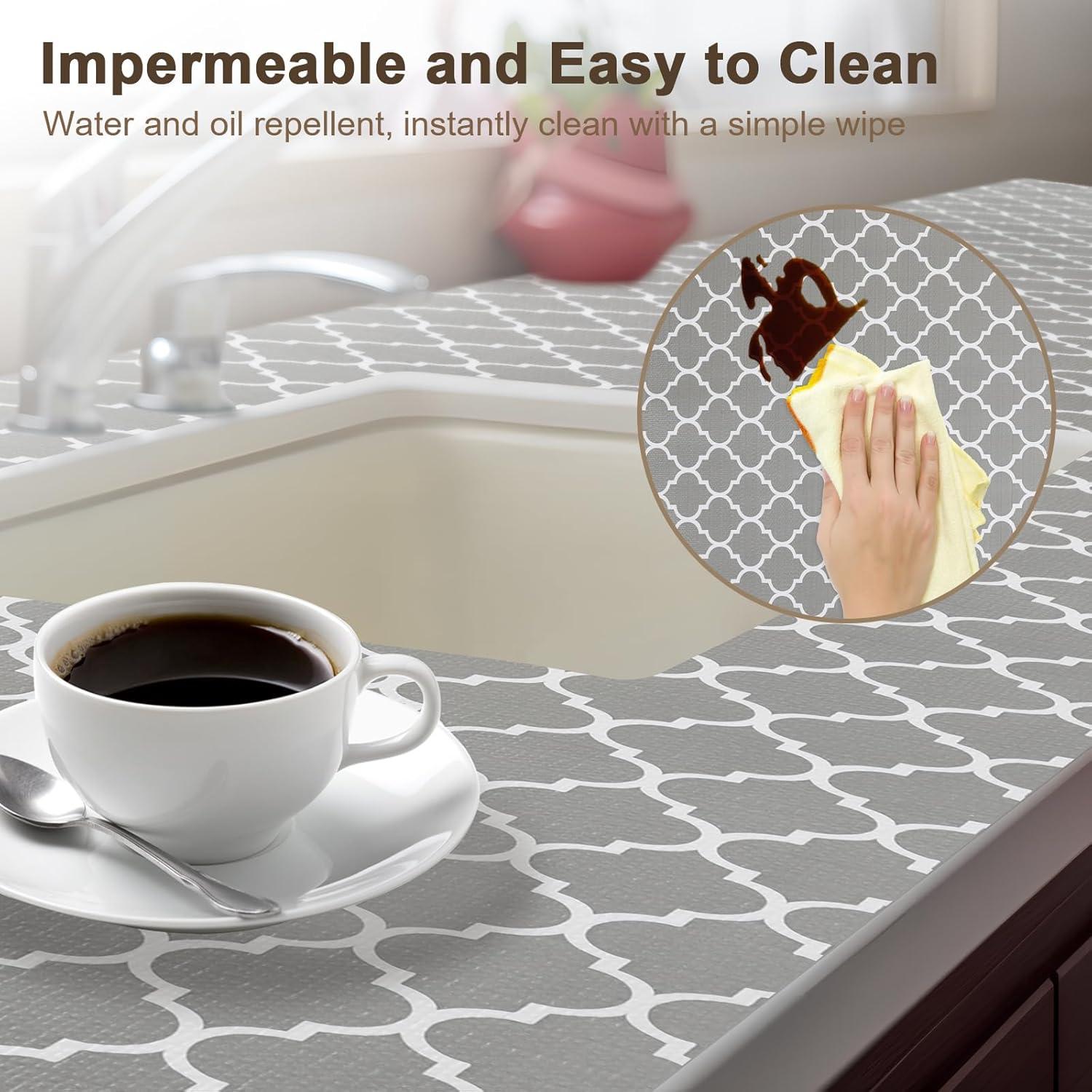 Forro Antideslizante OcePor 30.48CM x 6.1M para Cajones y Estantes