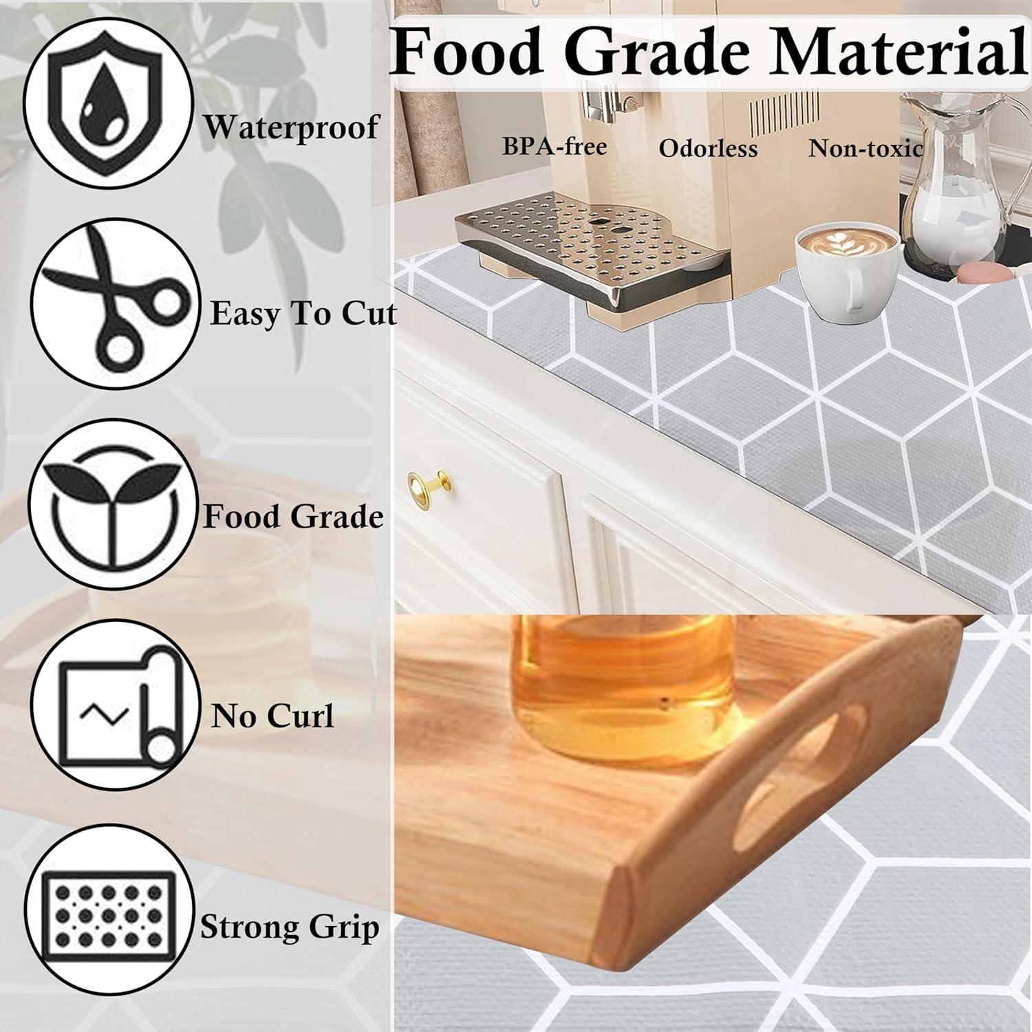 Forro Antideslizante GMCOZY 30 cm x 6 m Impermeable PVC