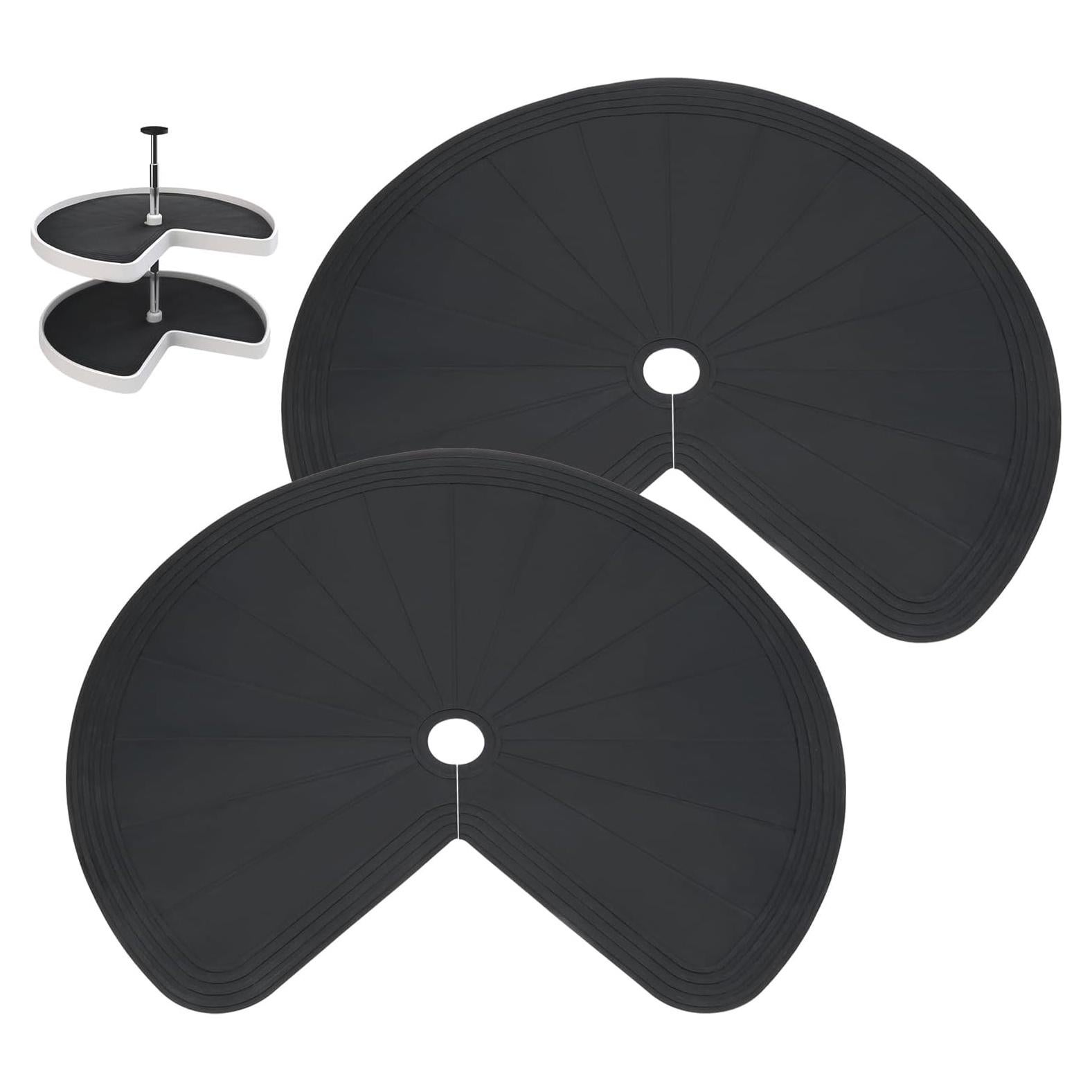 Forro Antideslizante de Silicona Uprony 2PCS 68.58 cm Negro