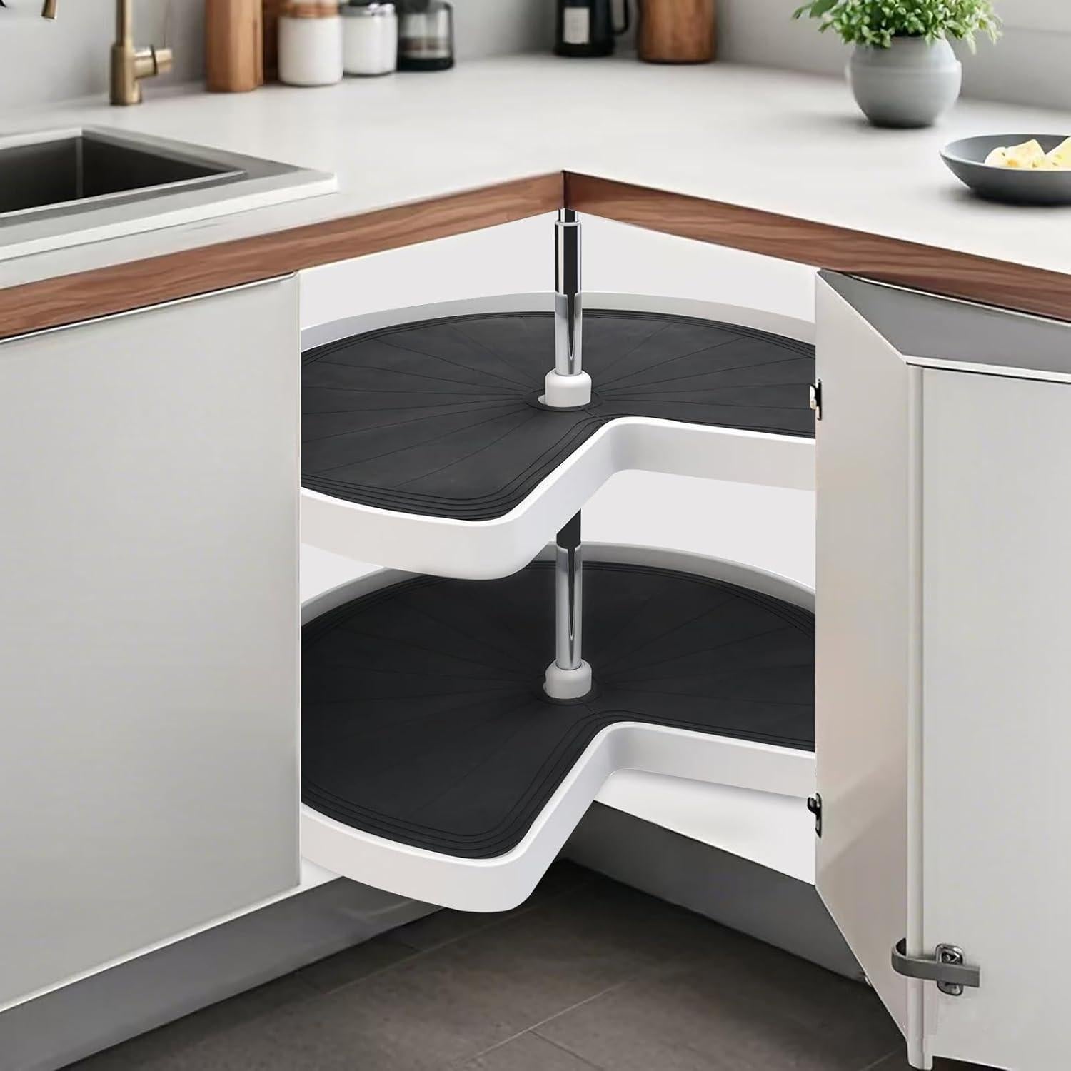 Forro Antideslizante de Silicona Uprony 2PCS 68.58 cm Negro