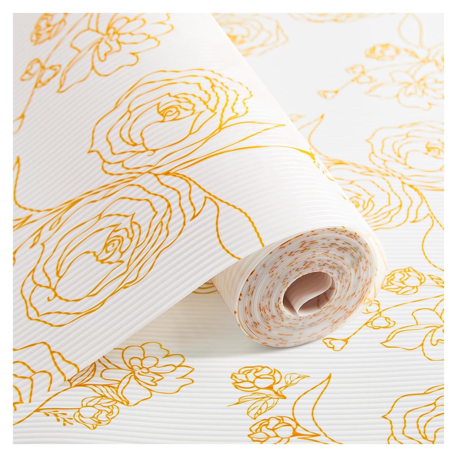 Forro de Cajón Antideslizante CLENAT 30CM x 300CM EVA Floral