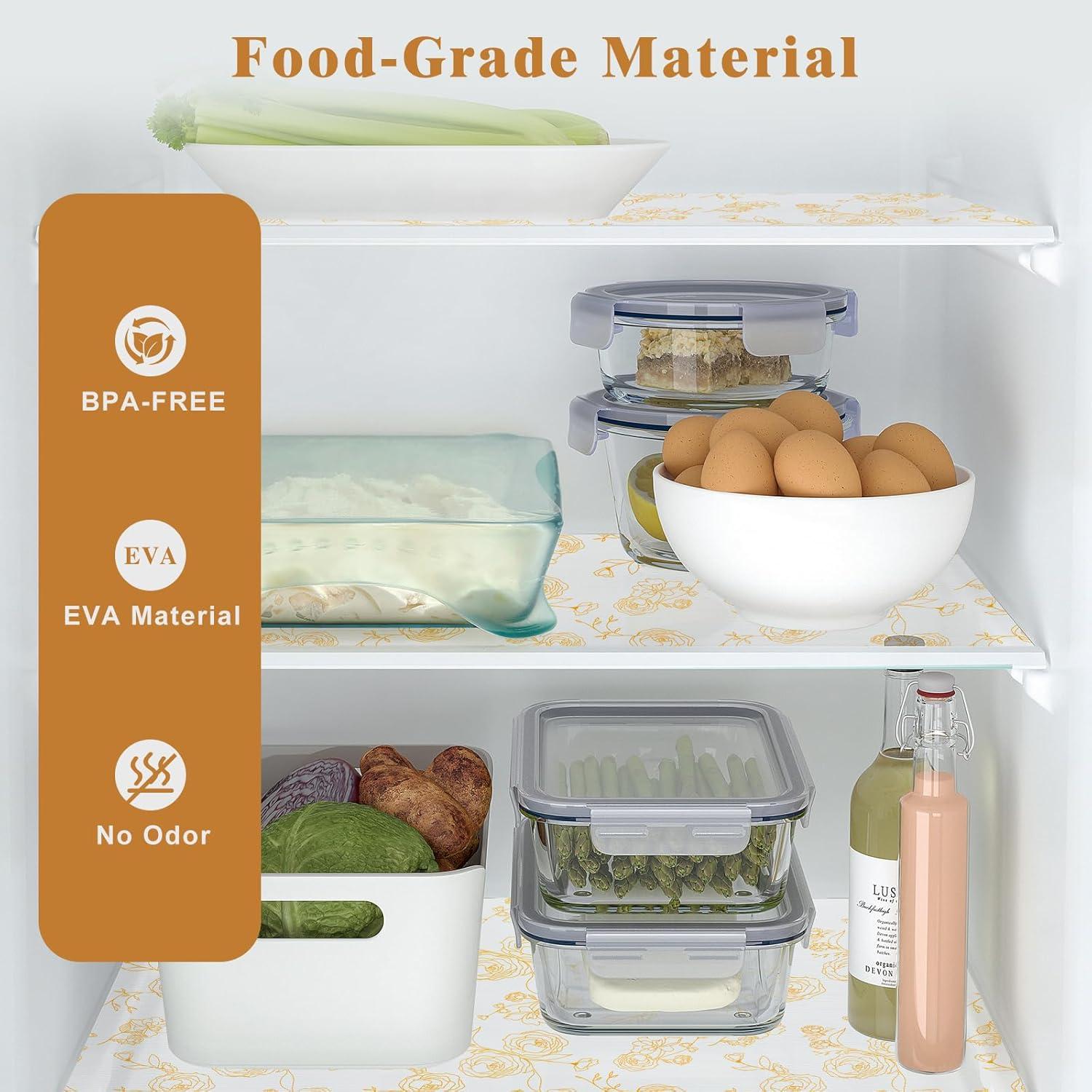 Forro de Cajón Antideslizante CLENAT 30CM x 300CM EVA Floral