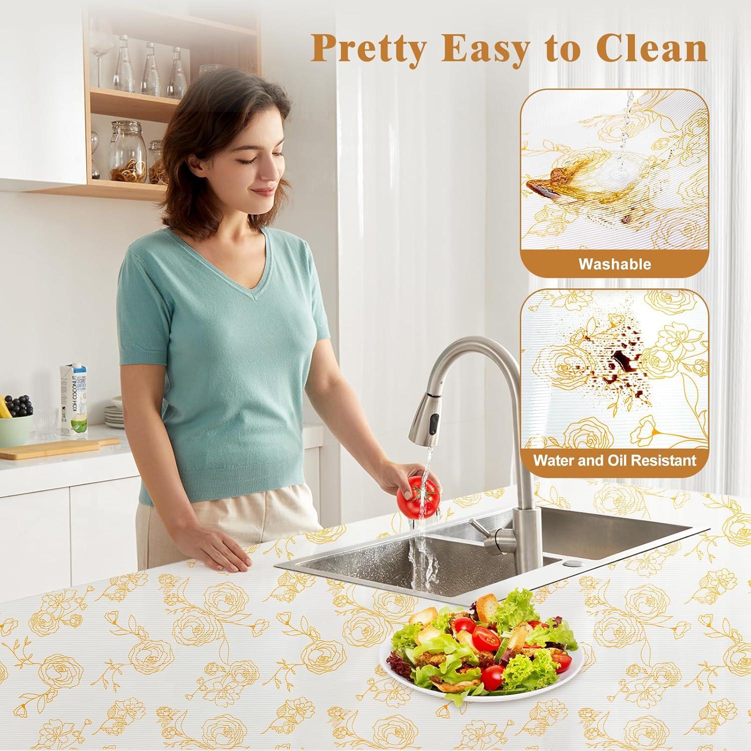 Forro de Cajón Antideslizante CLENAT 30CM x 300CM EVA Floral