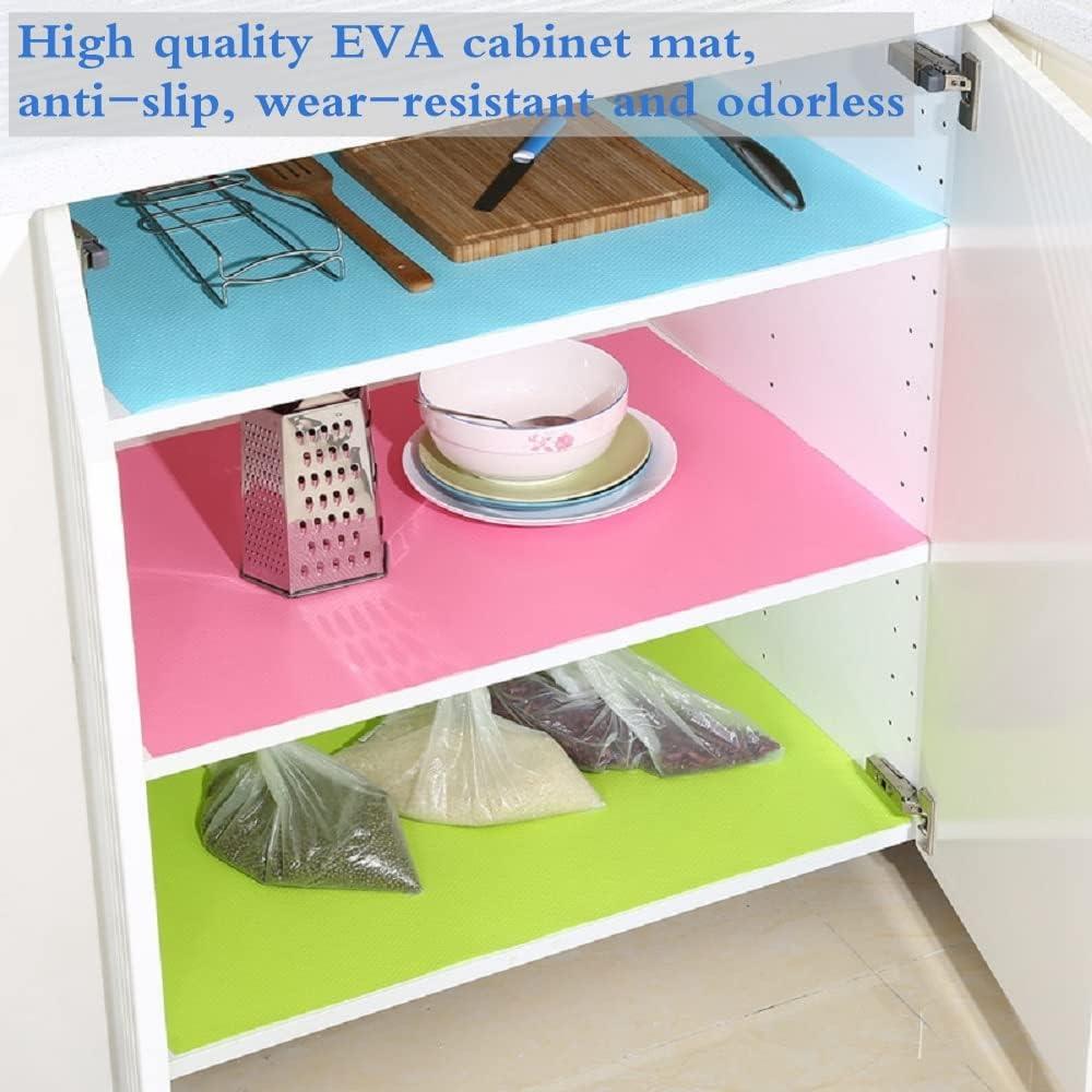 Forro de Estante No Adhesivo BuRuiJi Rosa 30.2x149.9 cm