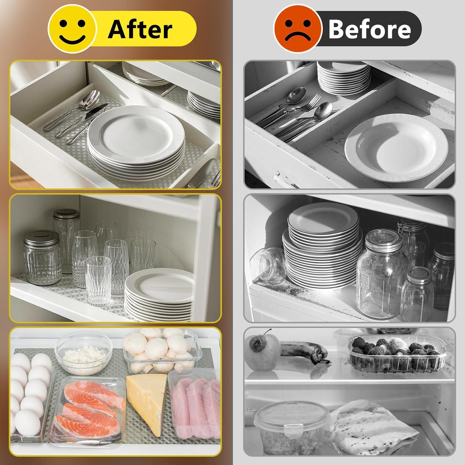 Forro de Refrigerador KIMCHOMERSE EVA Transparente 30.48x299.72 cm