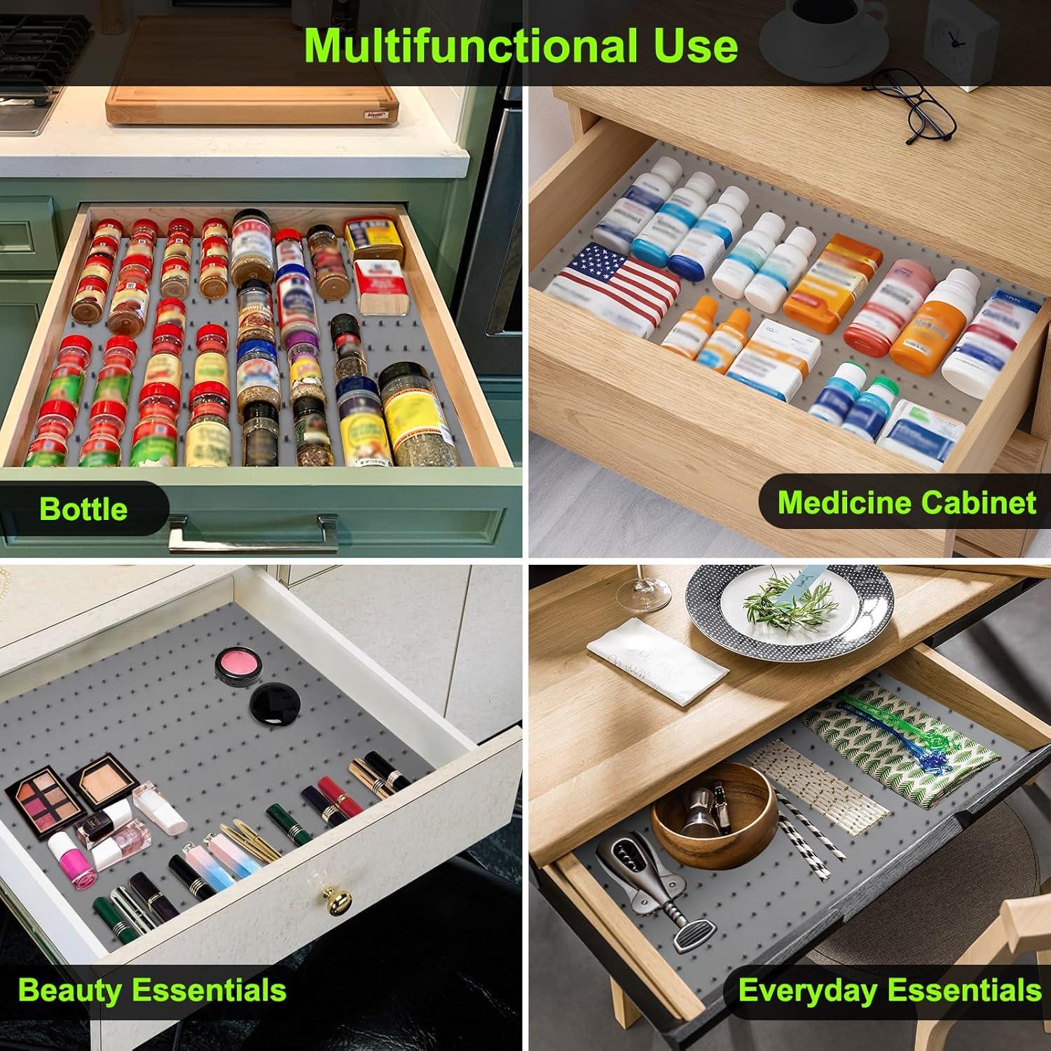 Organizador de Cajones de Especias Gosmol 48.3x32.8cm Antideslizante