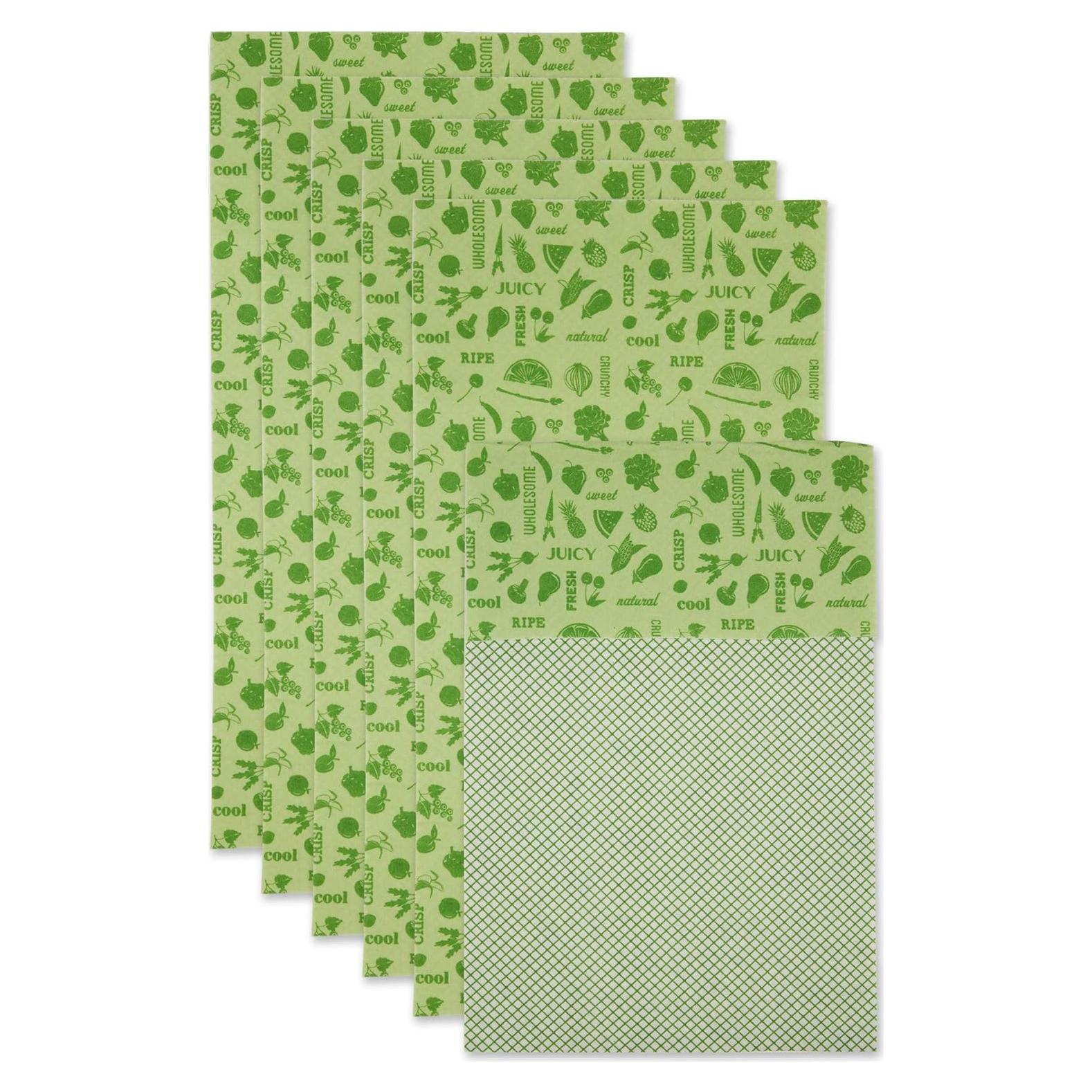 Forros para Refrigerador DII 30.48x60.96 cm 6 Piezas Verde
