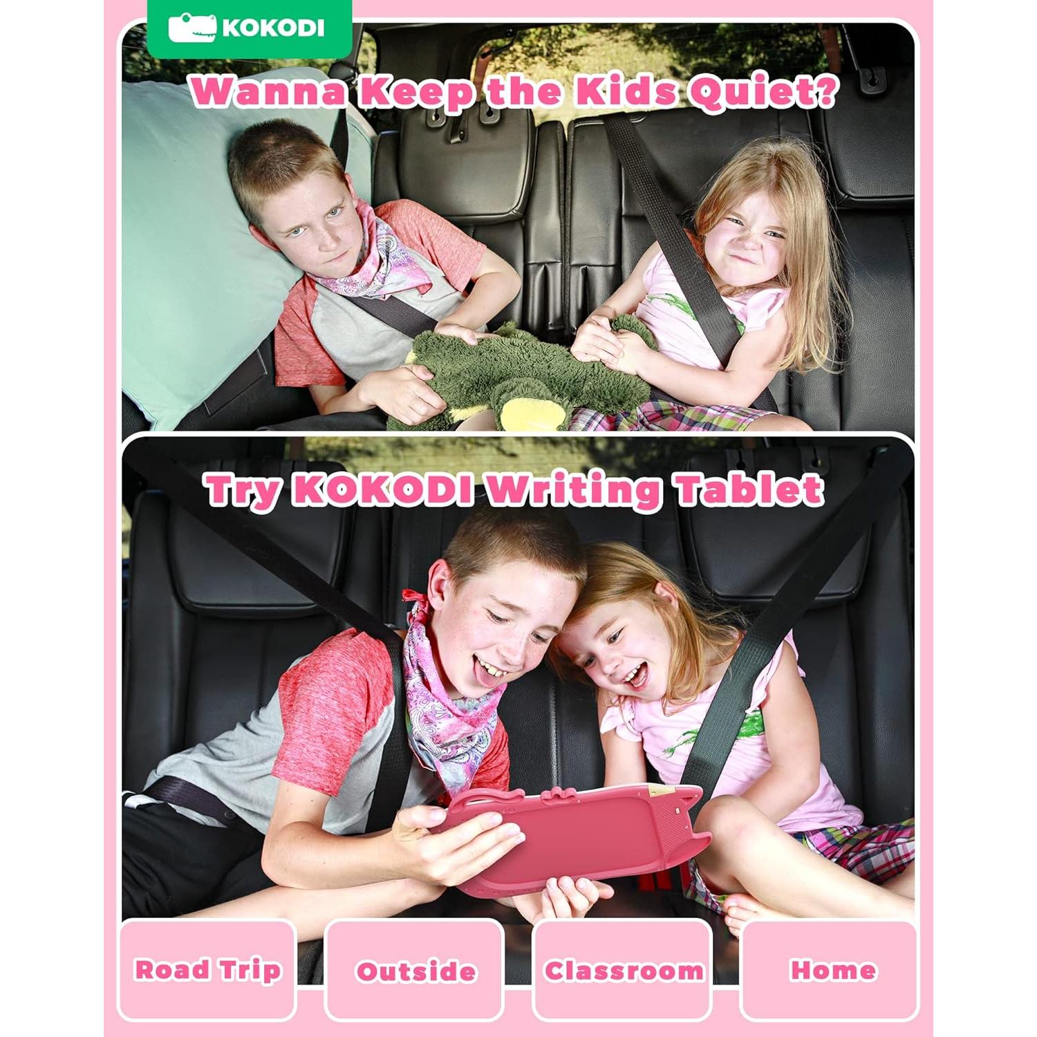 Tableta de Escritura LCD KOKODI 8.5" para Niños 3-7 Años