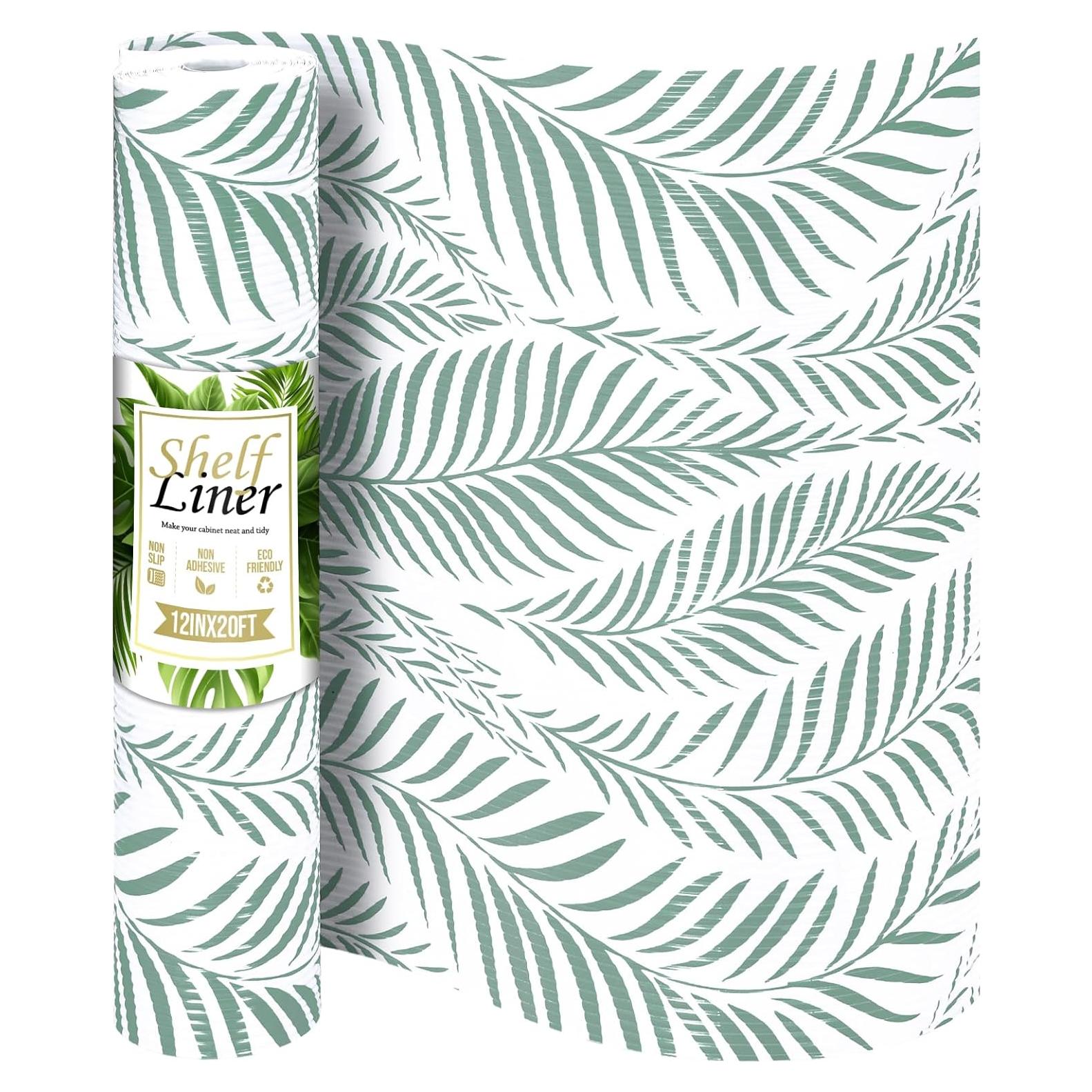 Forro de Estante Antideslizante Jersow 12x6m Verde EVA