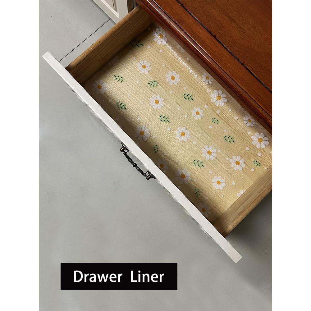 Forro Antideslizante para Estantes Firsio 30x300 cm EVA Verde Margarita