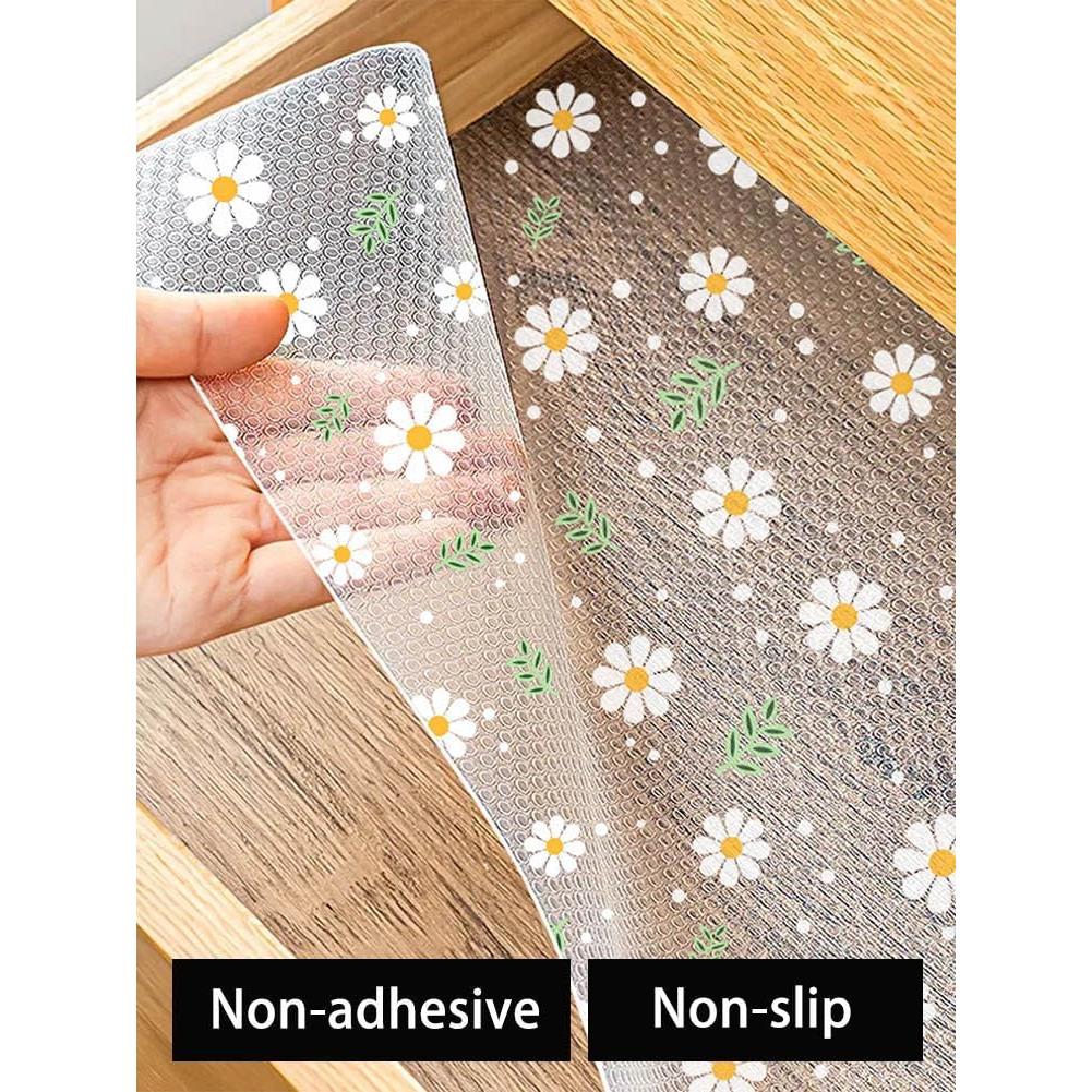 Forro Antideslizante para Estantes Firsio 30x300 cm EVA Verde Margarita